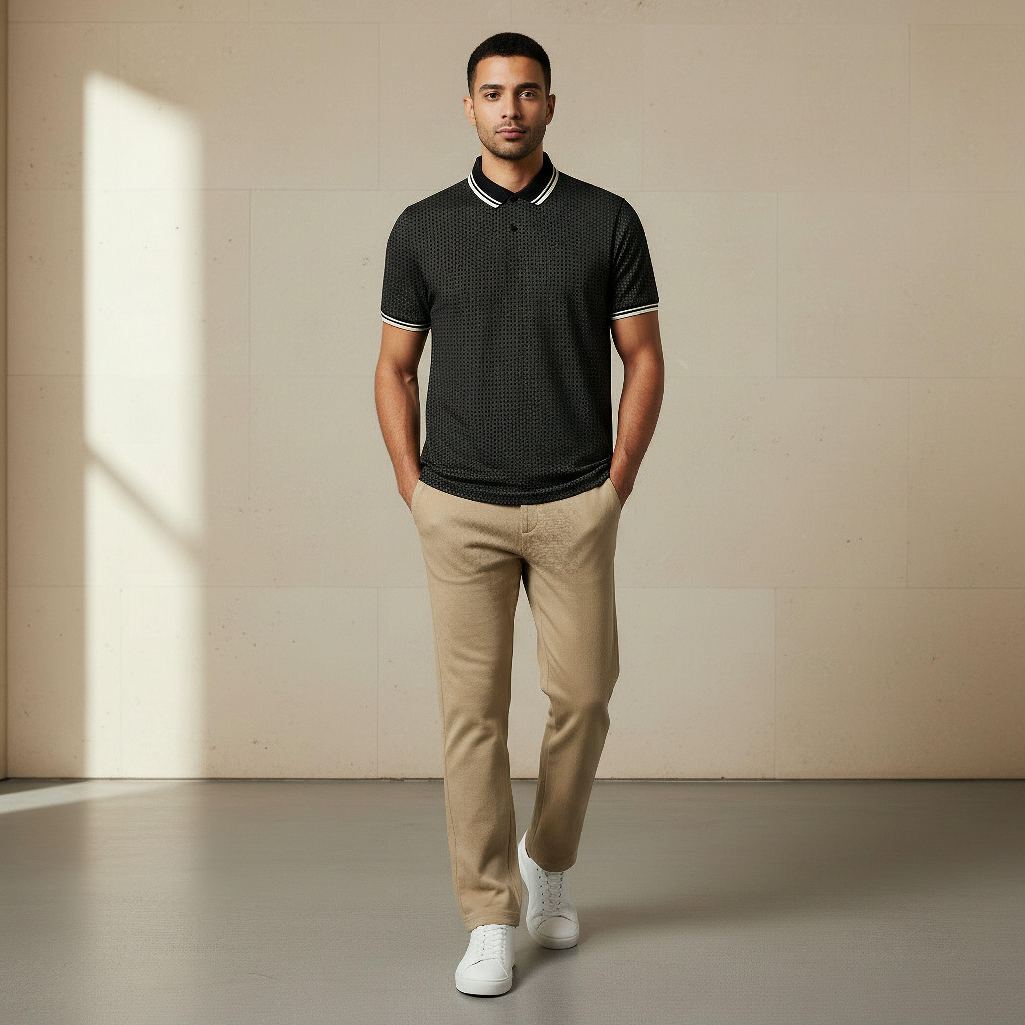 Men Short Sleeves Printed Polo T-shirt-men-clothing-tshirtsandpolos-polos-image-2