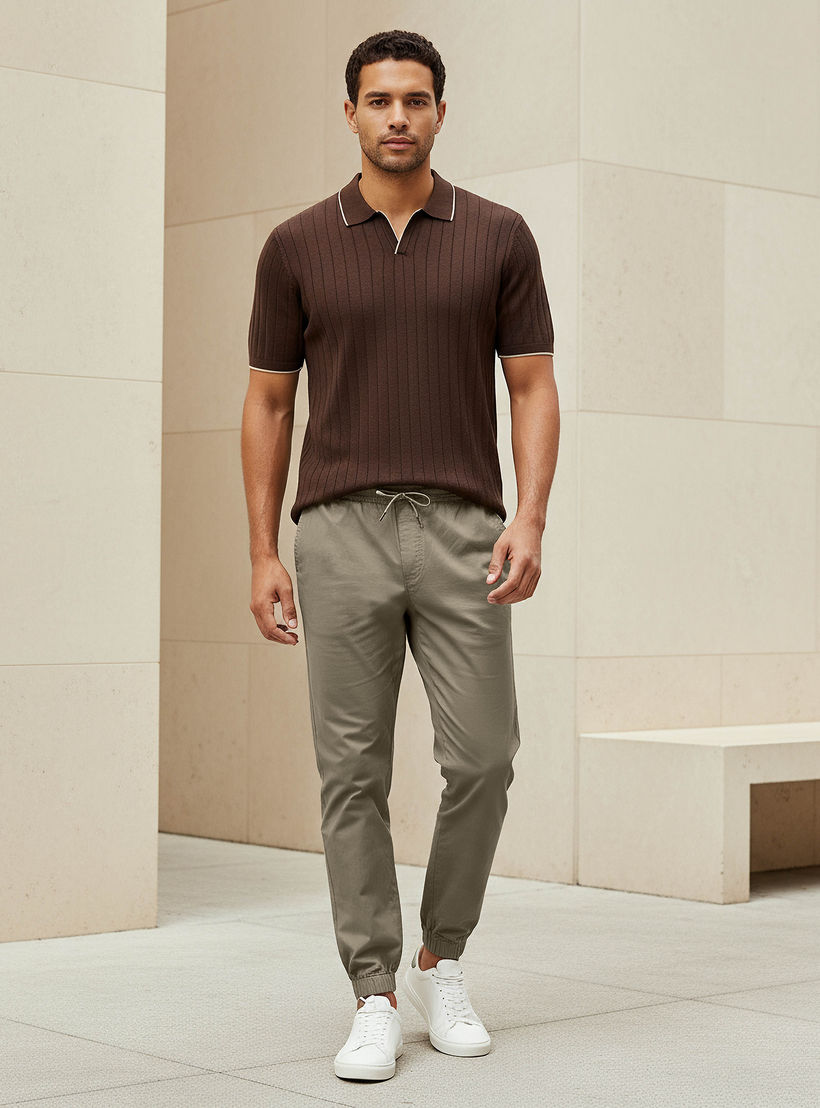 بنطلون رياضي بقصّة سليم وجيوب للرجال-men-clothing-bottoms-joggers-image-2