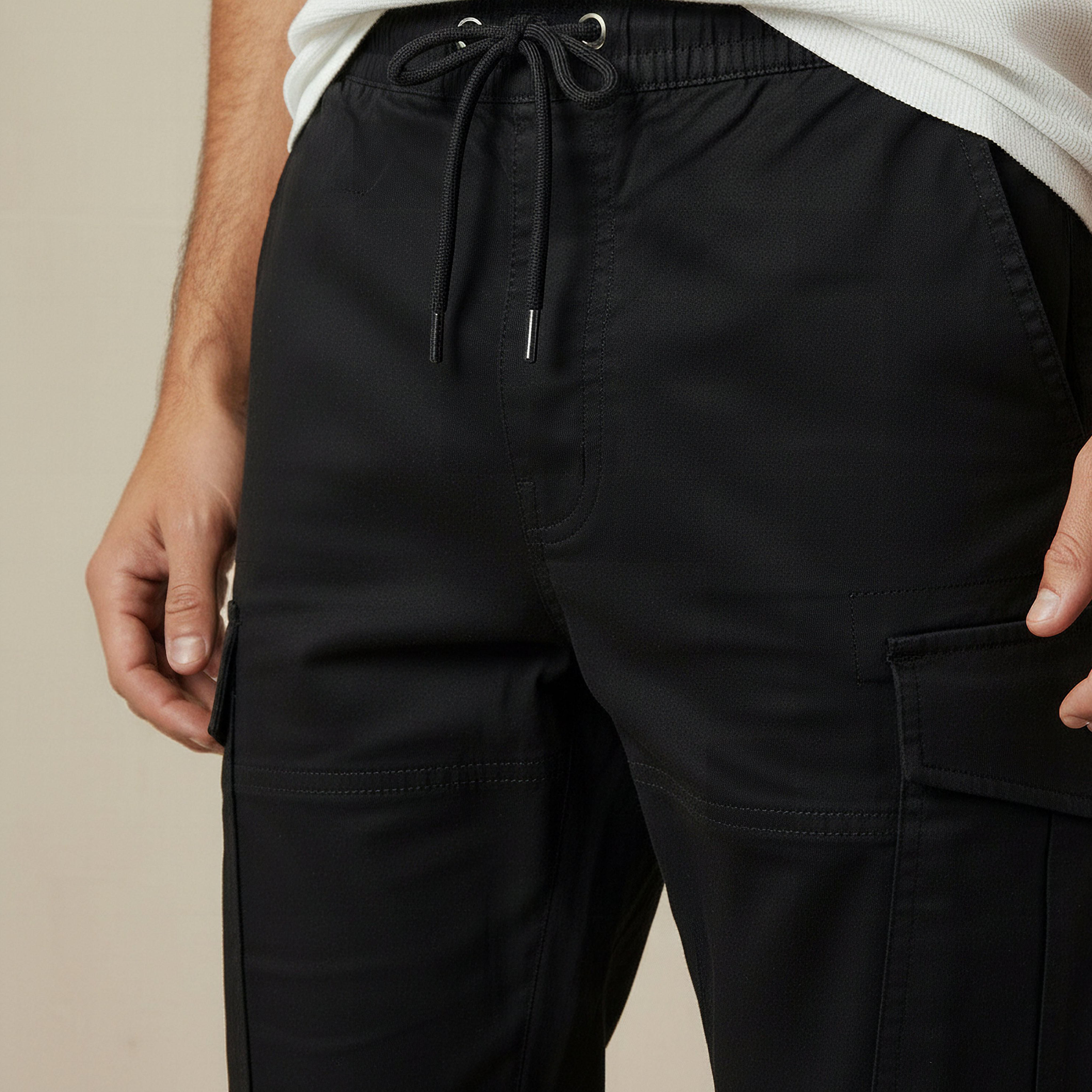 بنطلون كارجو رجالي بقصة ضيقة-men-clothing-bottoms-joggers-image-2