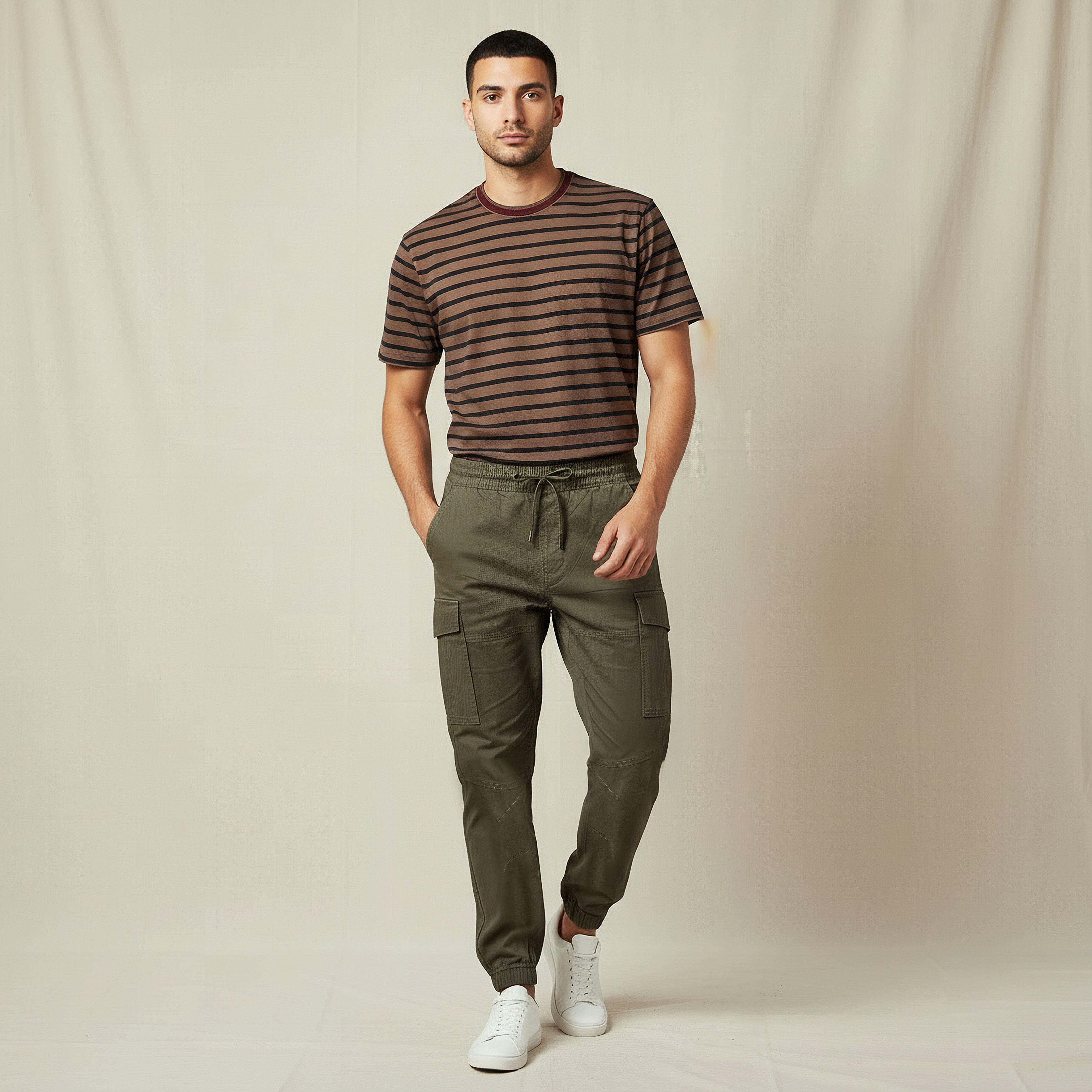 بنطلون كارجو رجالي بقصة ضيقة-men-clothing-bottoms-joggers-image-3