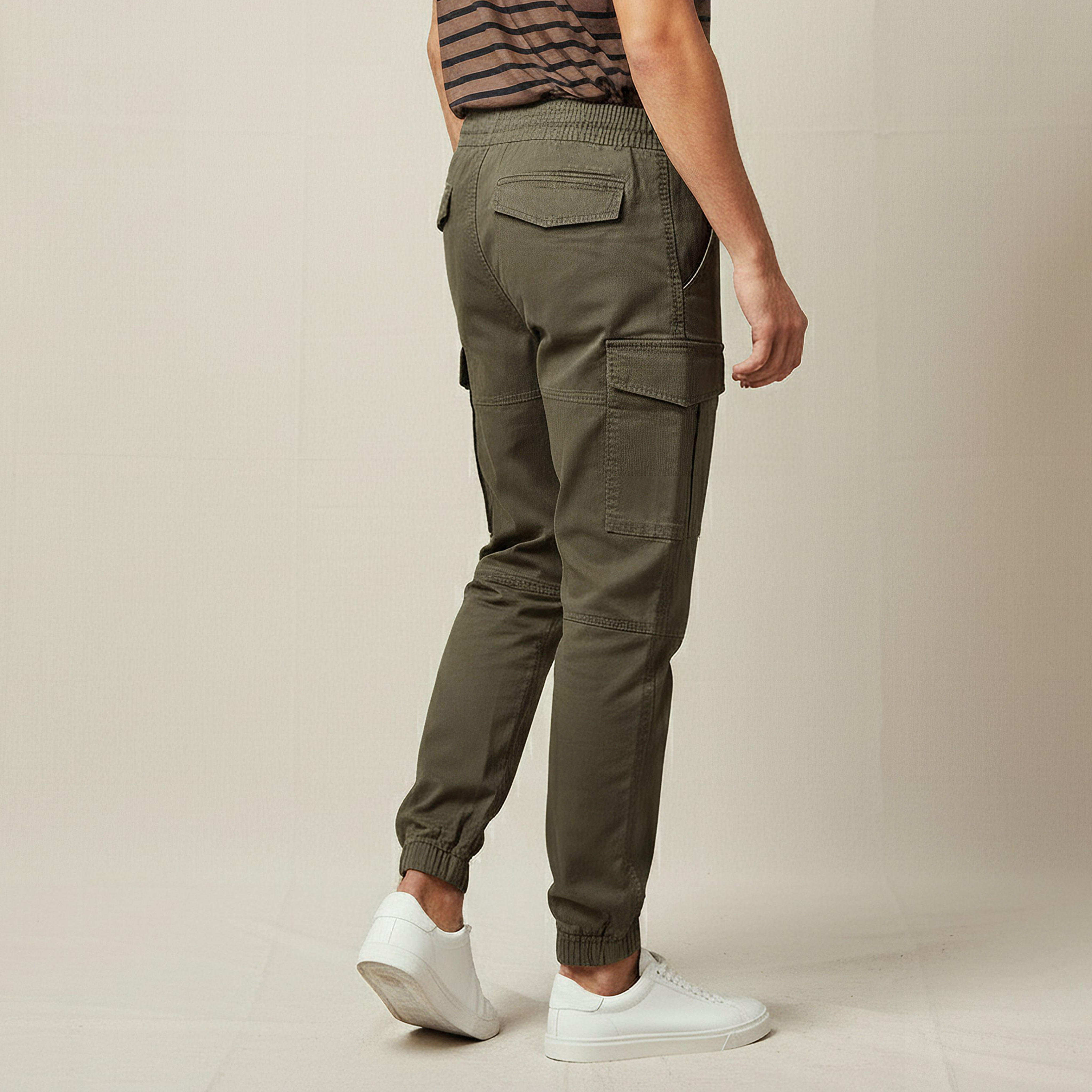 بنطلون كارجو رجالي بقصة ضيقة-men-clothing-bottoms-joggers-image-2