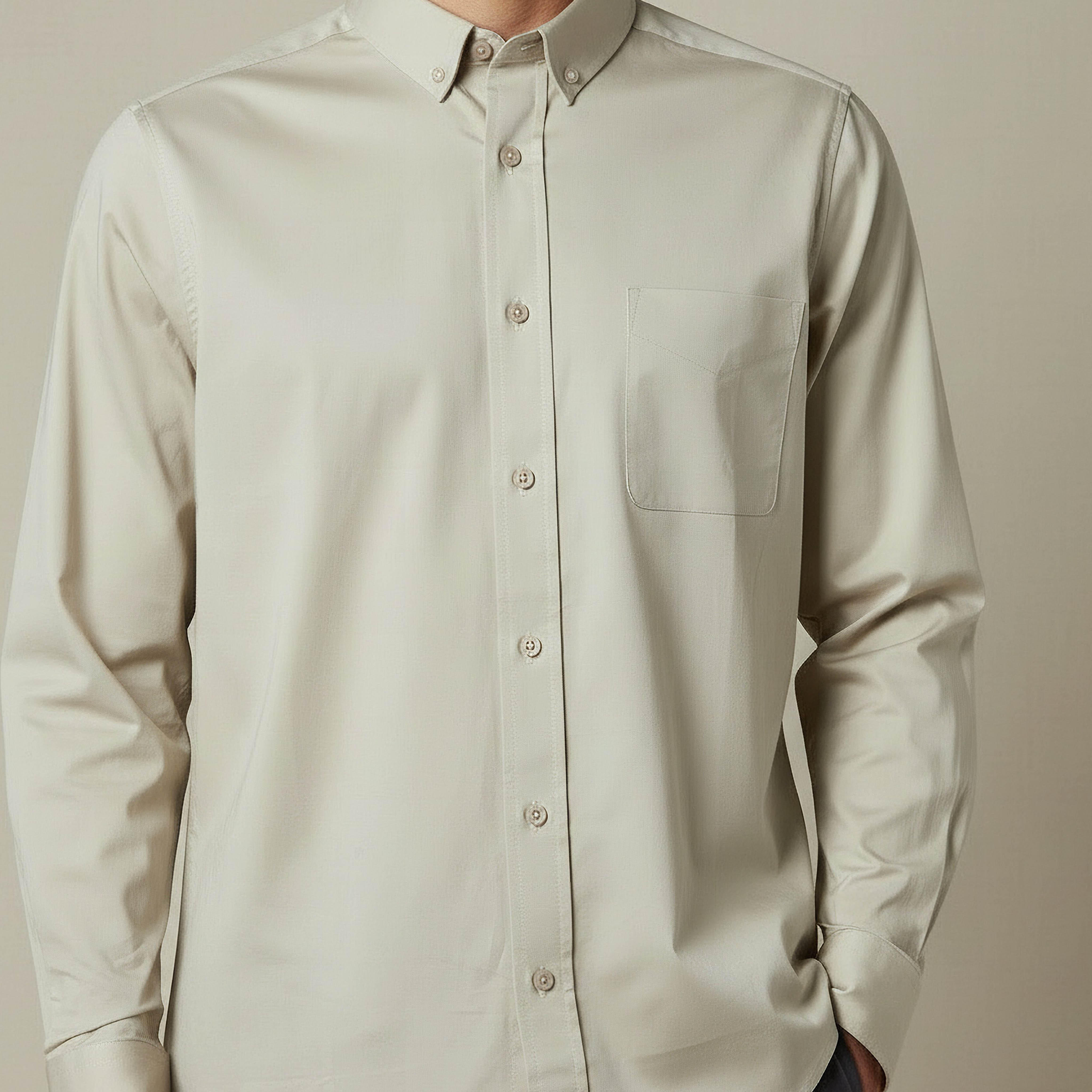 Men Slim Fit Button-Down Collar Long Sleeve Shirt-men-clothing-shirts-image-4