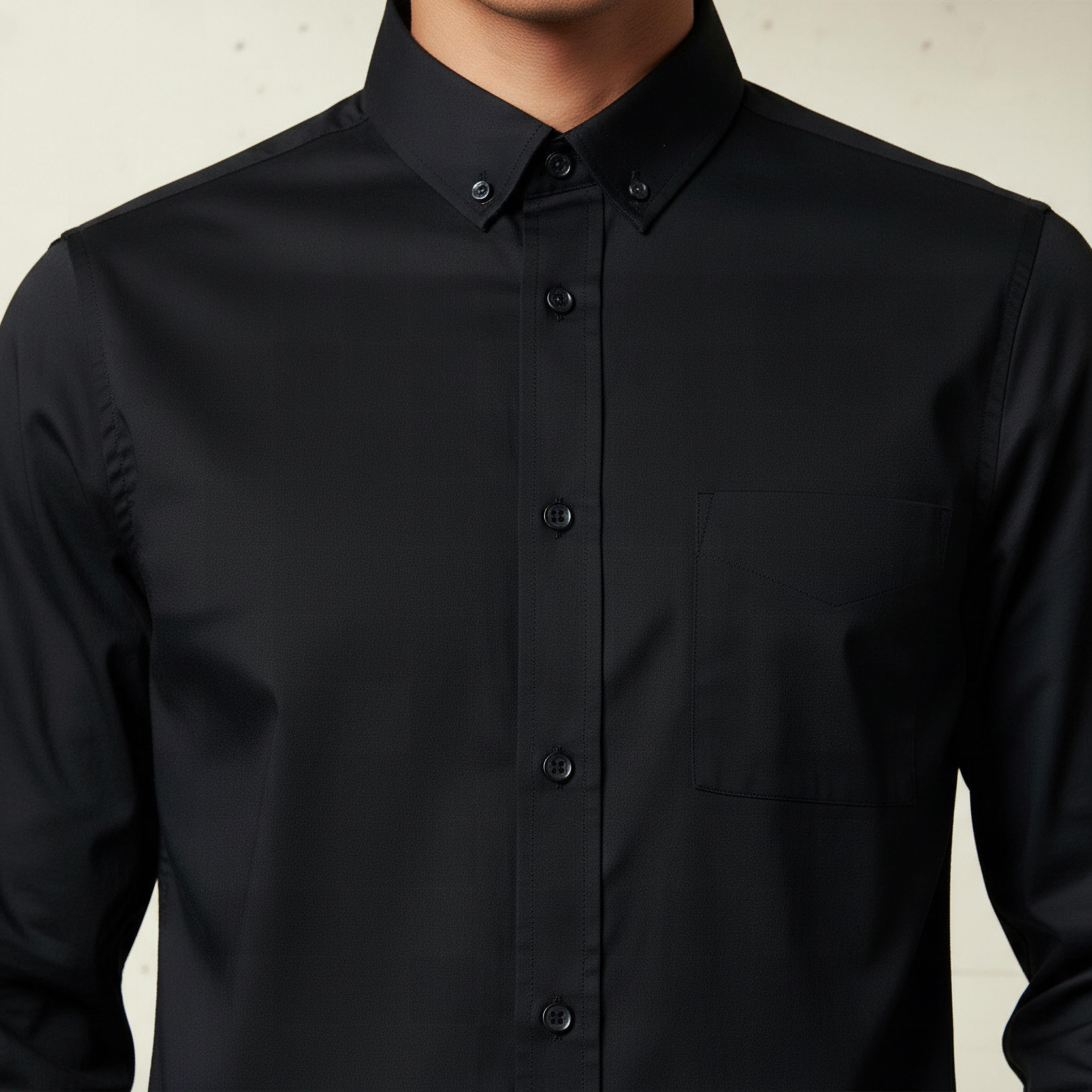 Men Slim Fit Button-Down Collar Long Sleeve Shirt-men-clothing-shirts-image-4