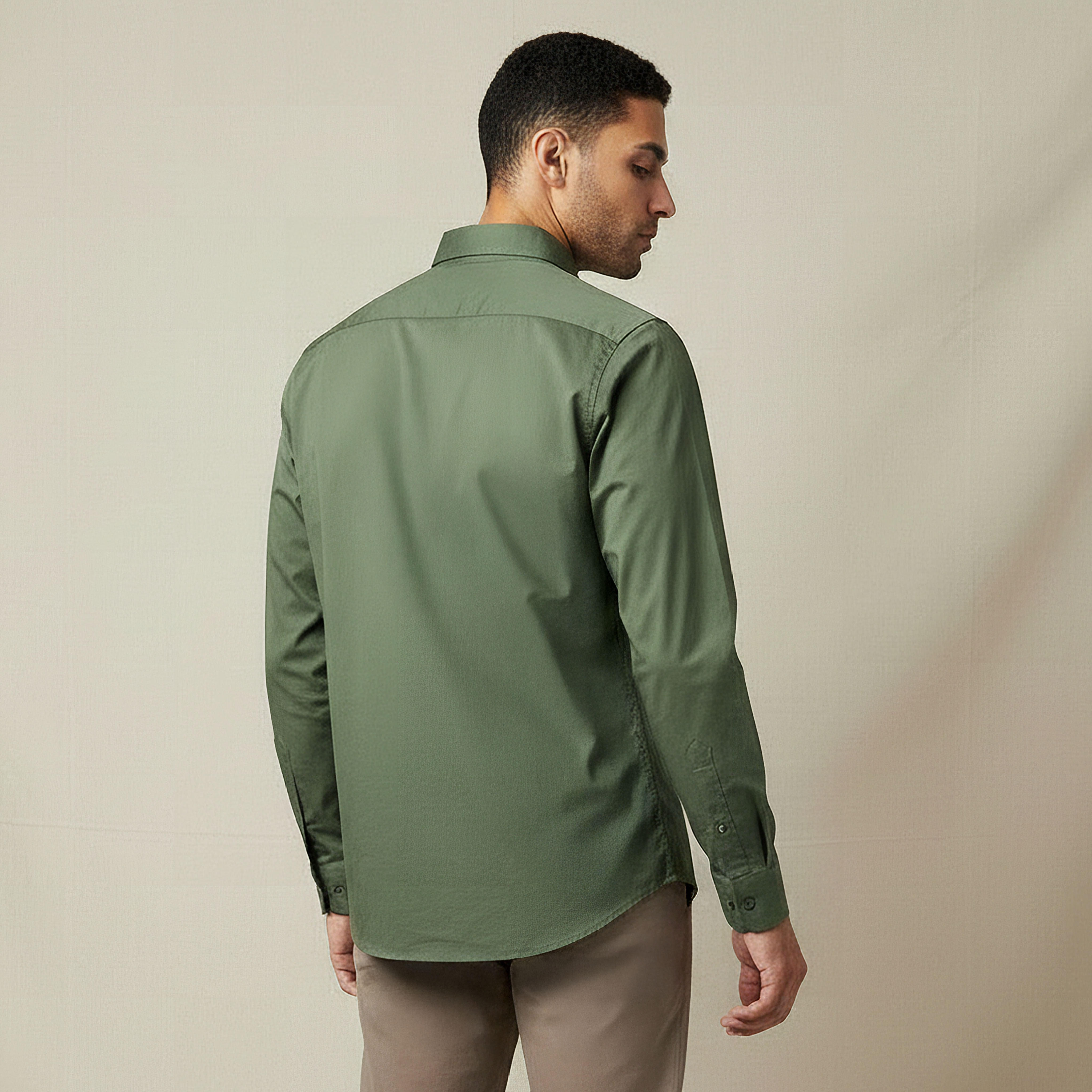 قميص بقصة سليم وياقة وأكمام طويلة للرجال-men-clothing-shirts-image-3