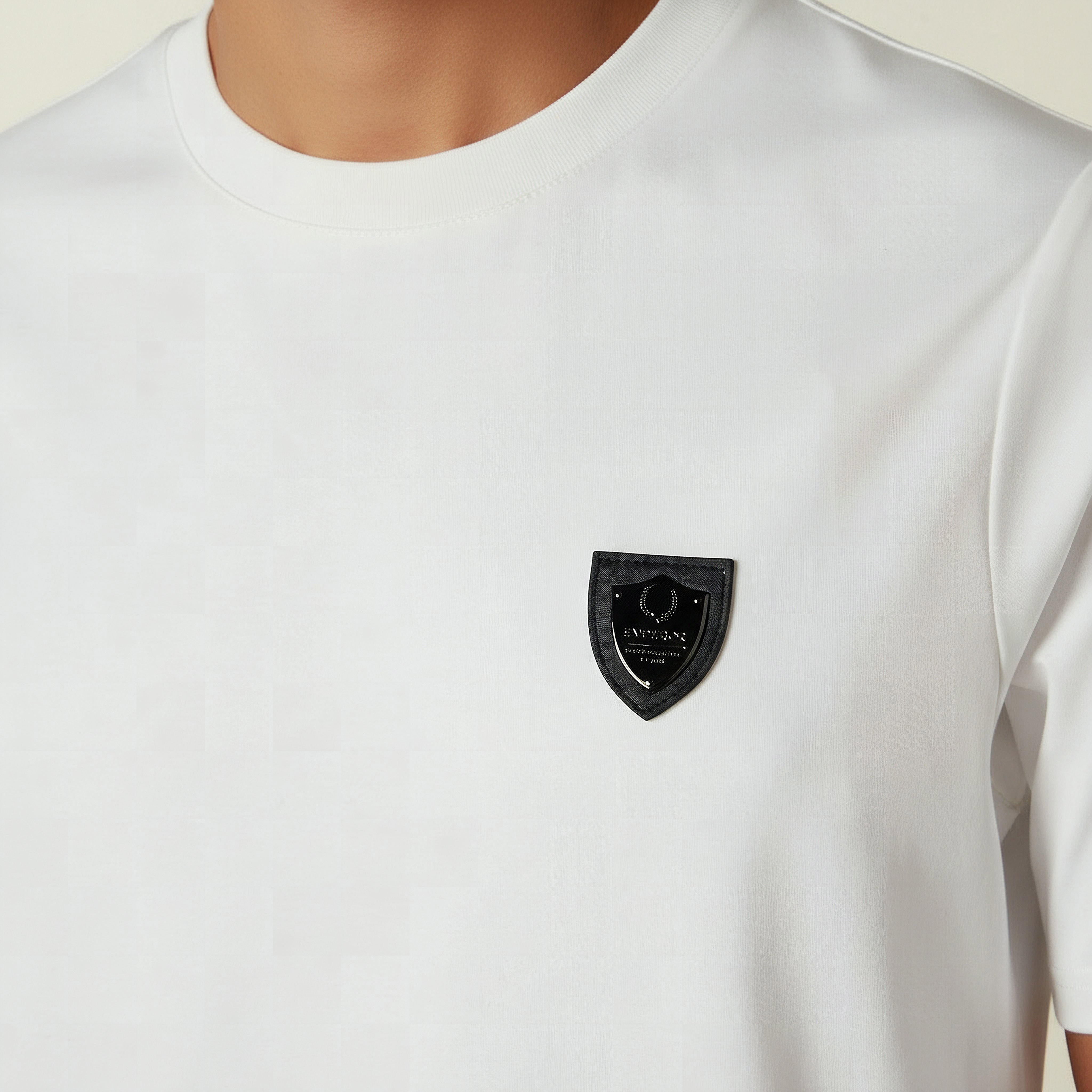 Emperor Men Regular Fit Crew Neck Short Sleeve Badge Accent T-shirt-men-clothing-tshirtsandpolos-tshirts-image-4