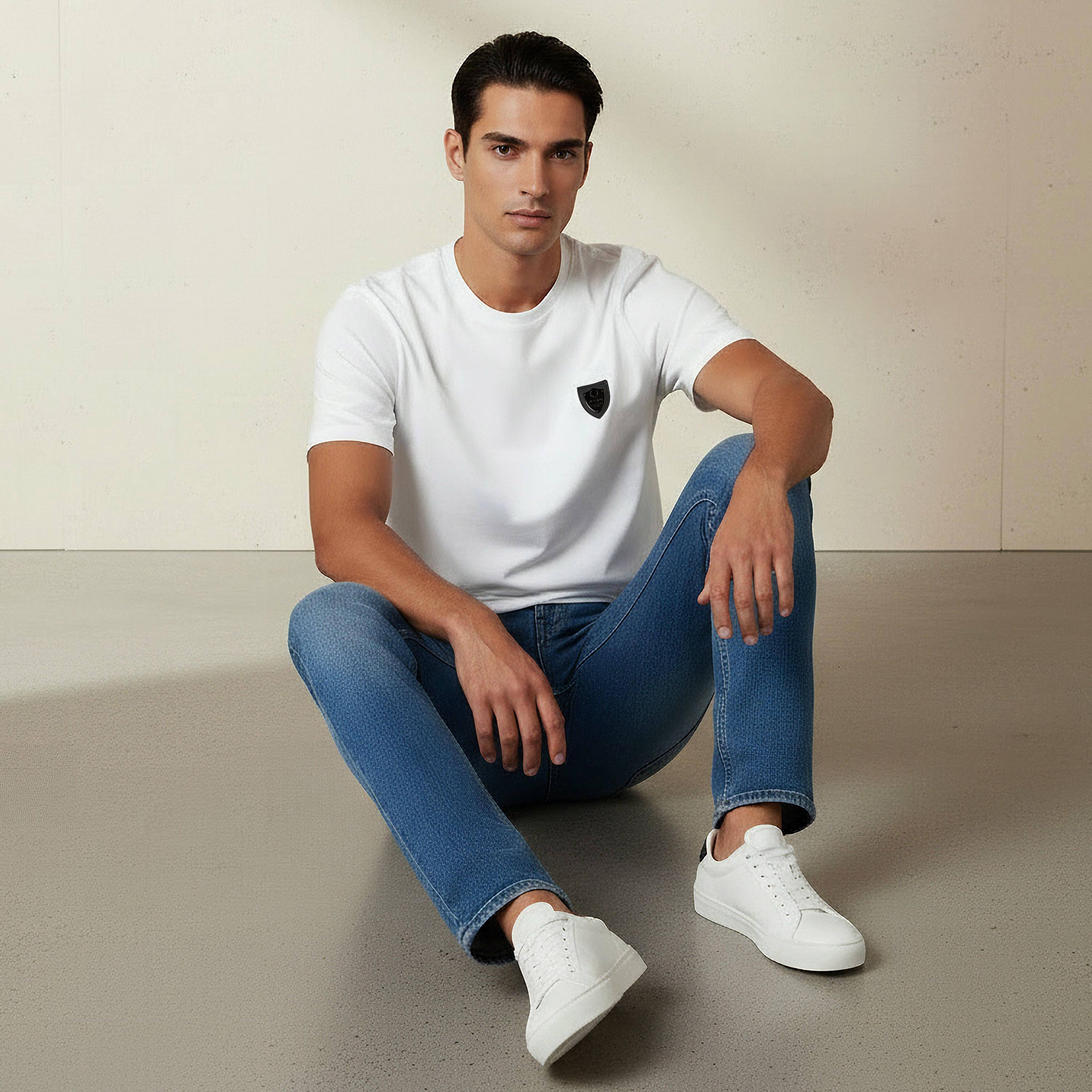 Emperor Men Regular Fit Crew Neck Short Sleeve Badge Accent T-shirt-men-clothing-tshirtsandpolos-tshirts-image-5