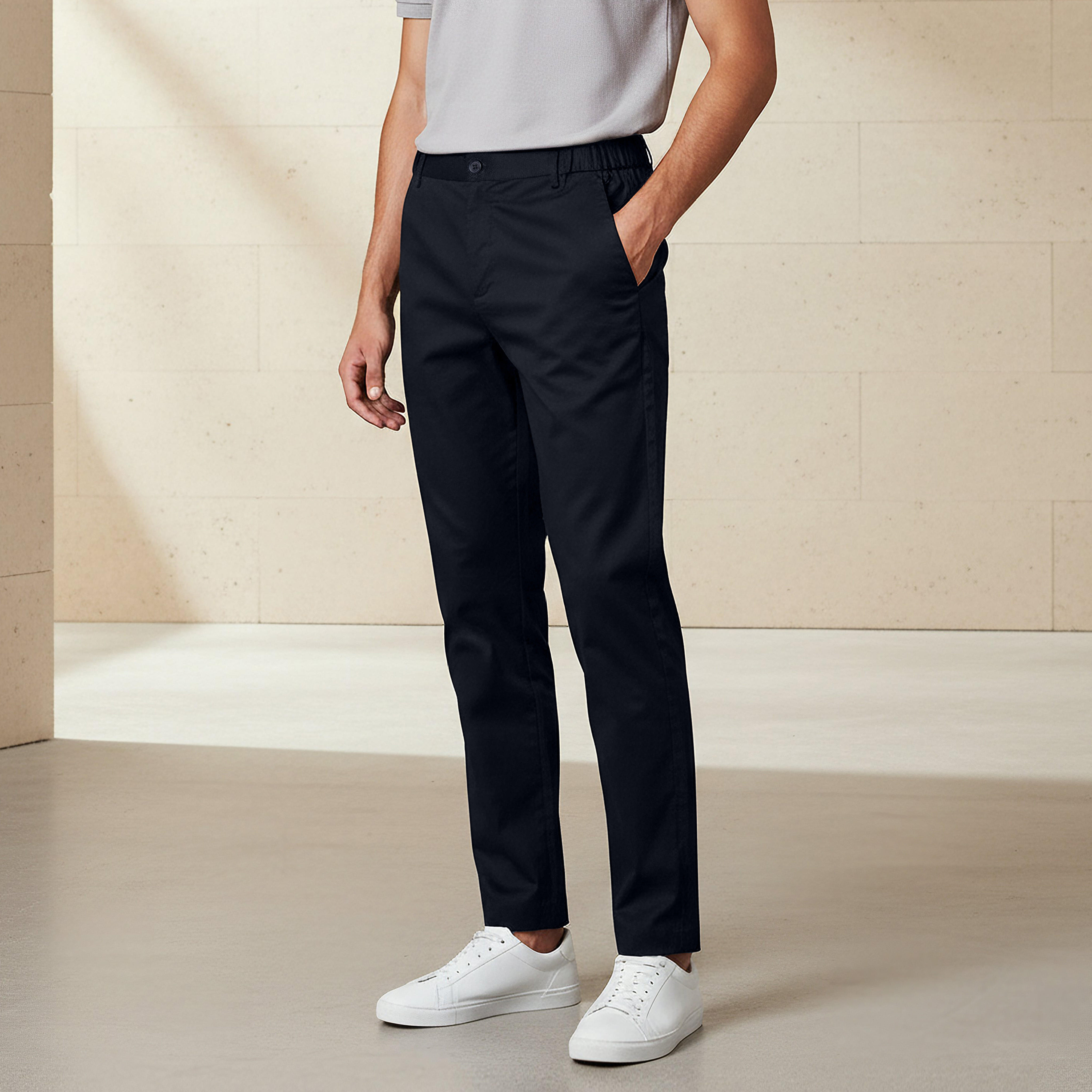 Emperor Men Regular Fit Cotton Trousers-men-clothing-bottoms-trousersandchinos-trousers-image-1