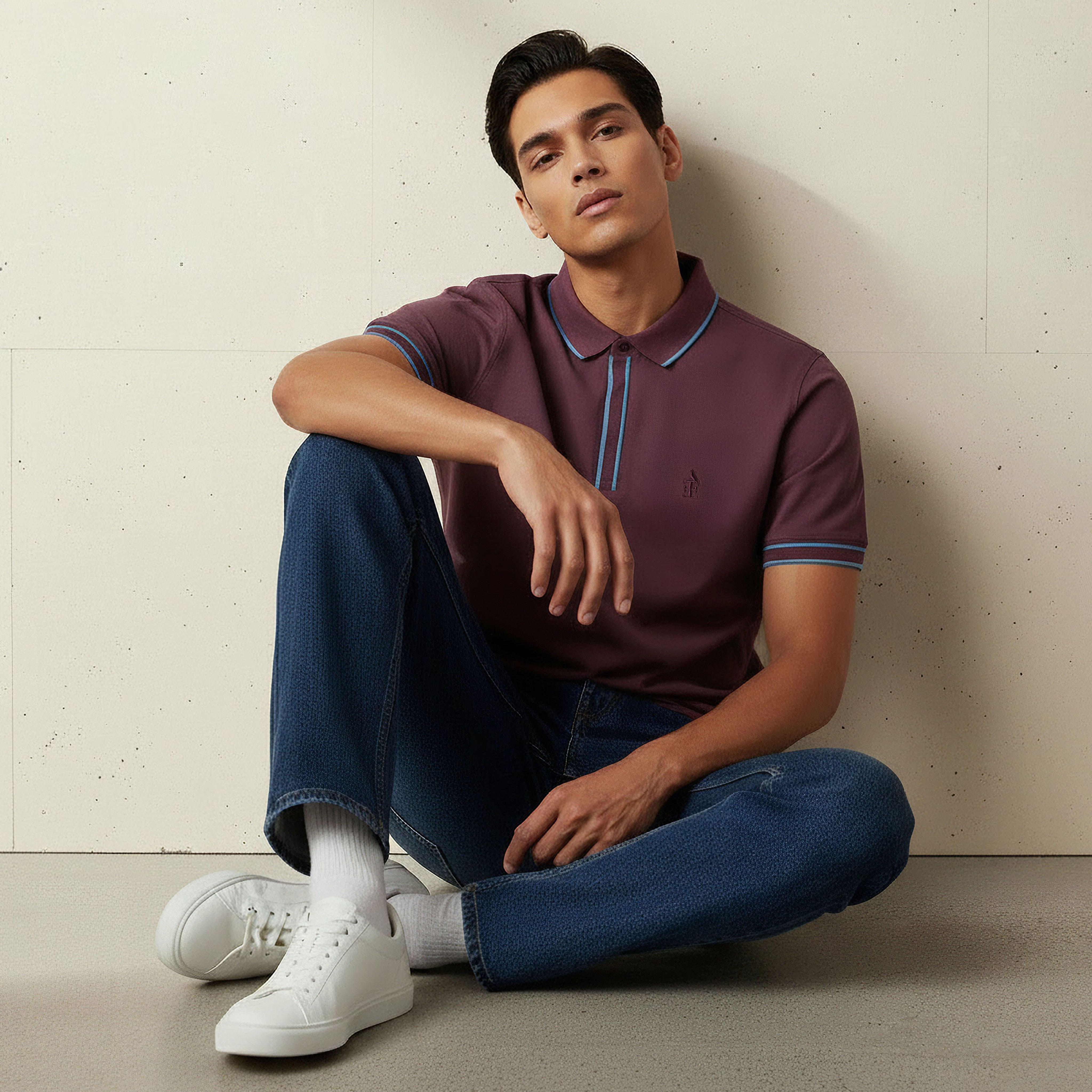 Emperor Men Short Sleeve Polo T-shirt-men-clothing-tshirtsandpolos-polos-image-5