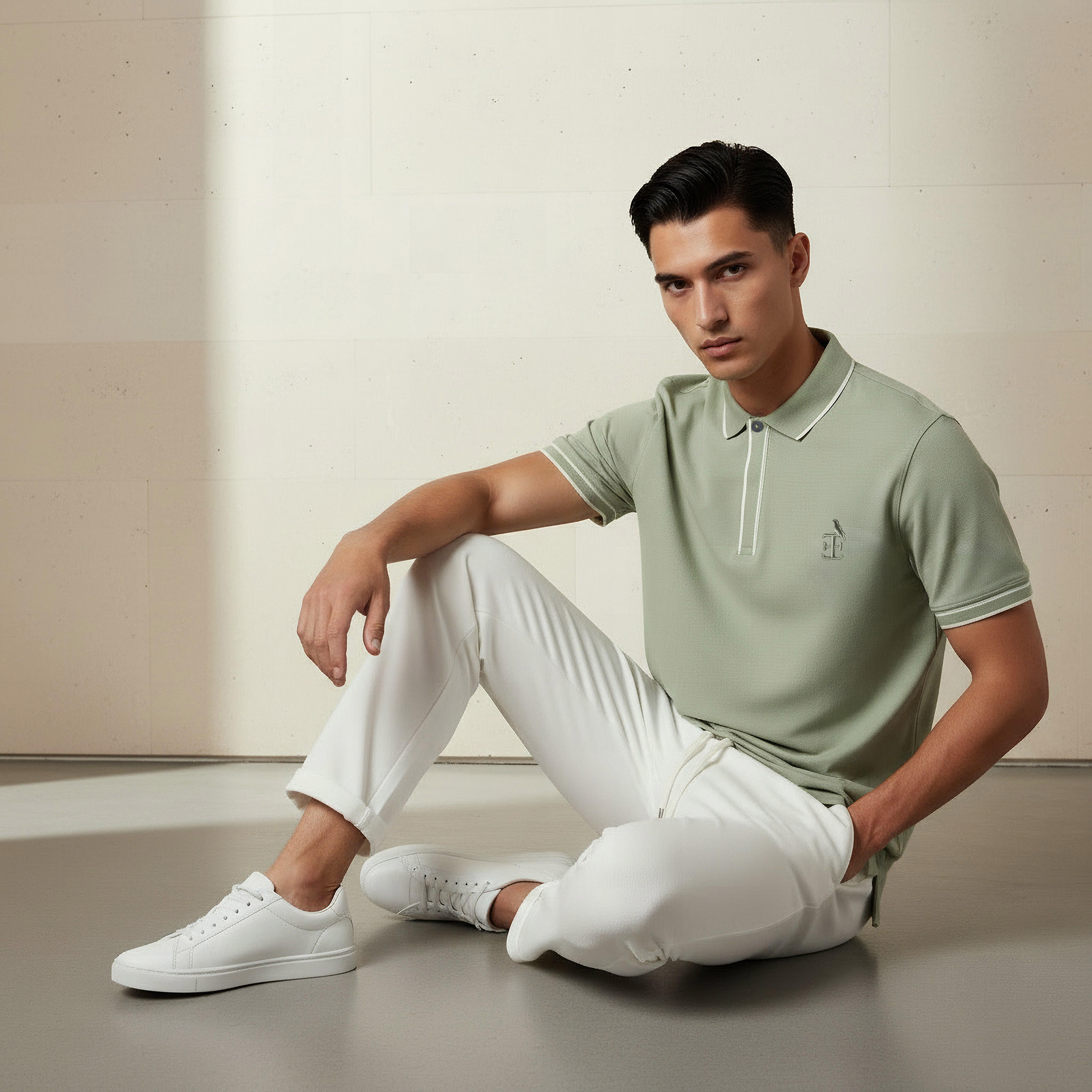 Emperor Men Short Sleeve Polo T-shirt-men-clothing-tshirtsandpolos-polos-image-5