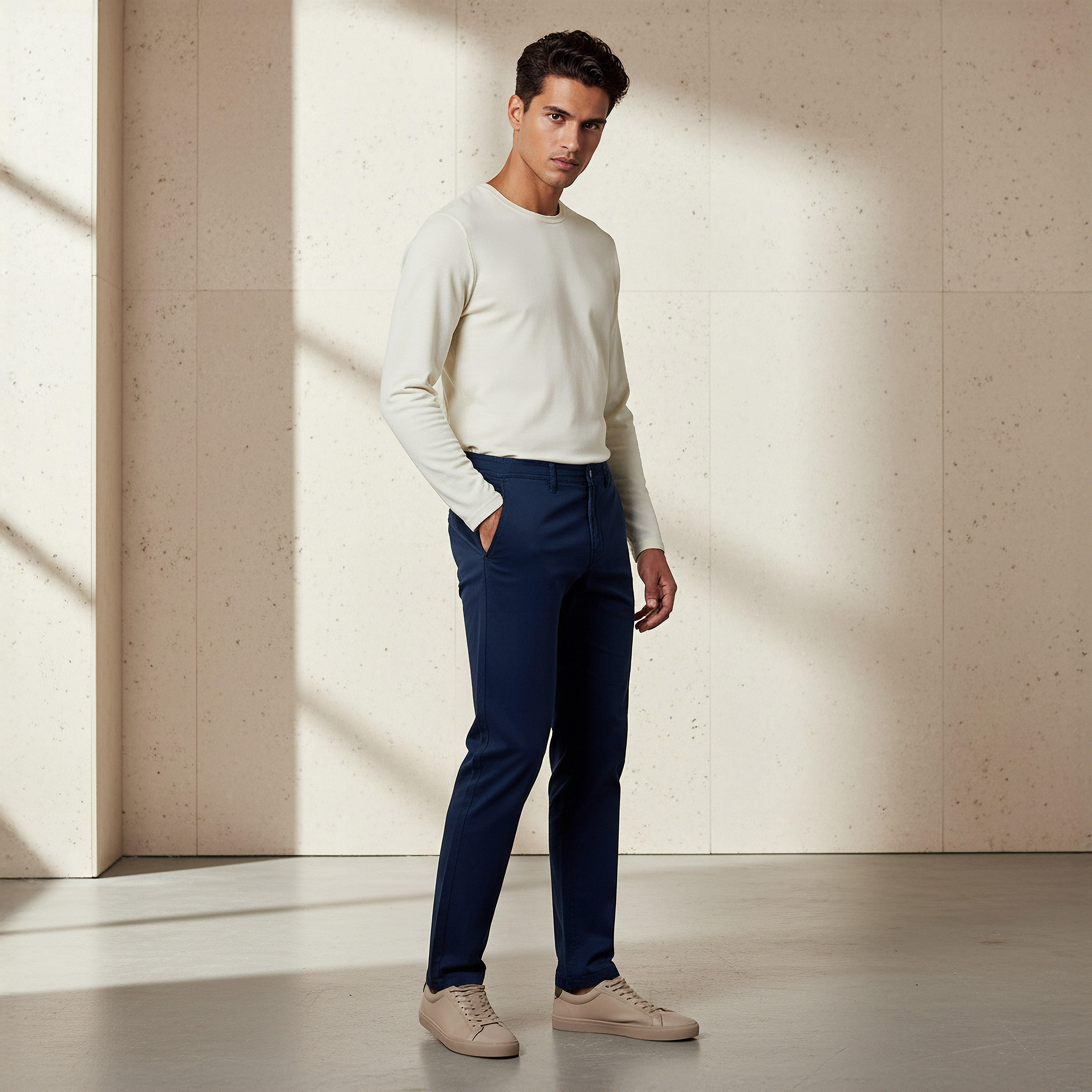 Men Slim Fit Cotton Chinos-PROMO_SP_AE_2FOR99_110625-image-2