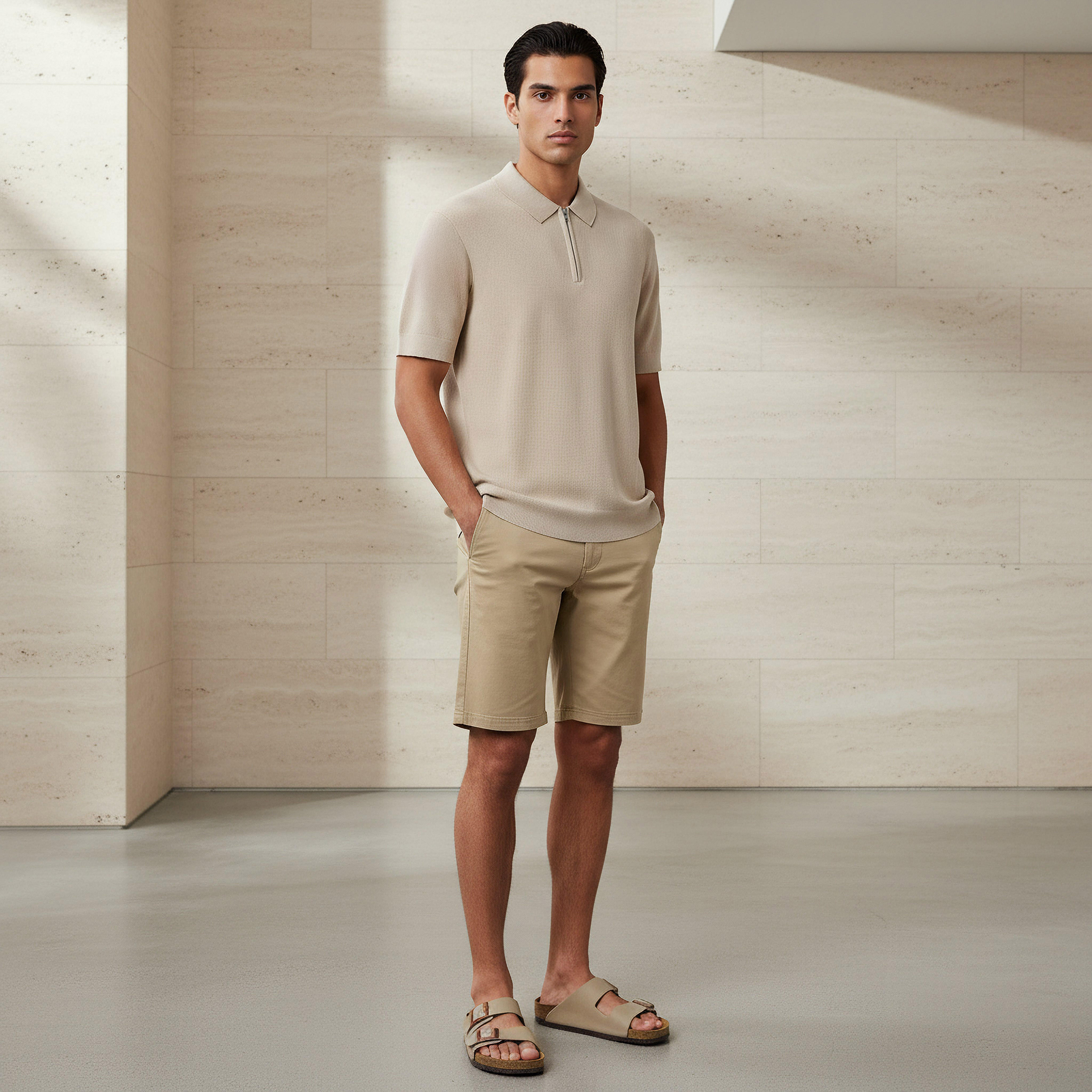 Men Short Sleeve Textured Polo T-shirt-PROMO_SP_KW_RGCC_BUY2FOR9_040325-image-2