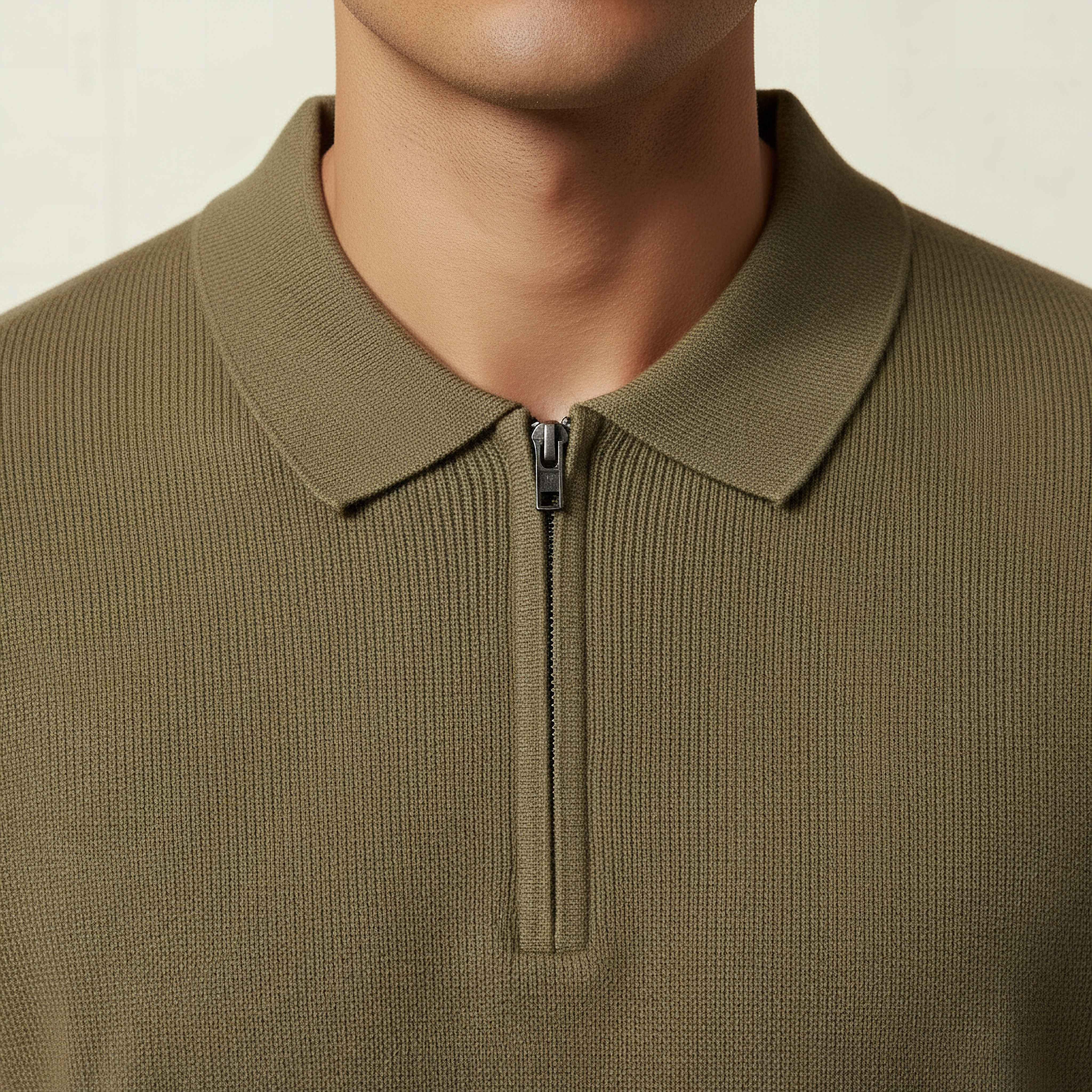 Men Short Sleeve Textured Polo T-shirt-men-clothing-tshirtsandpolos-polos-image-4