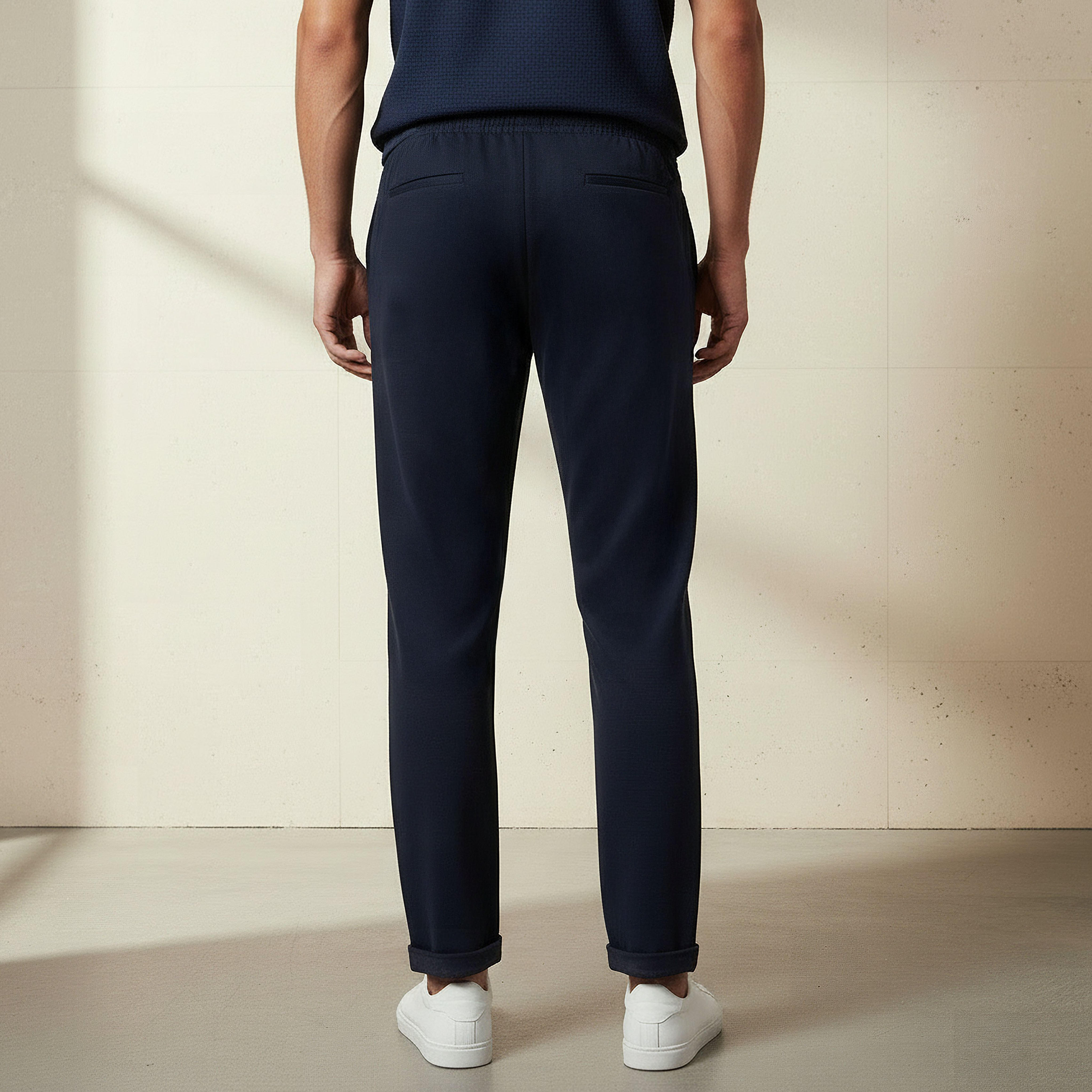 Men Slim Fit Pique Pants-men-clothing-bottoms-joggers-image-3