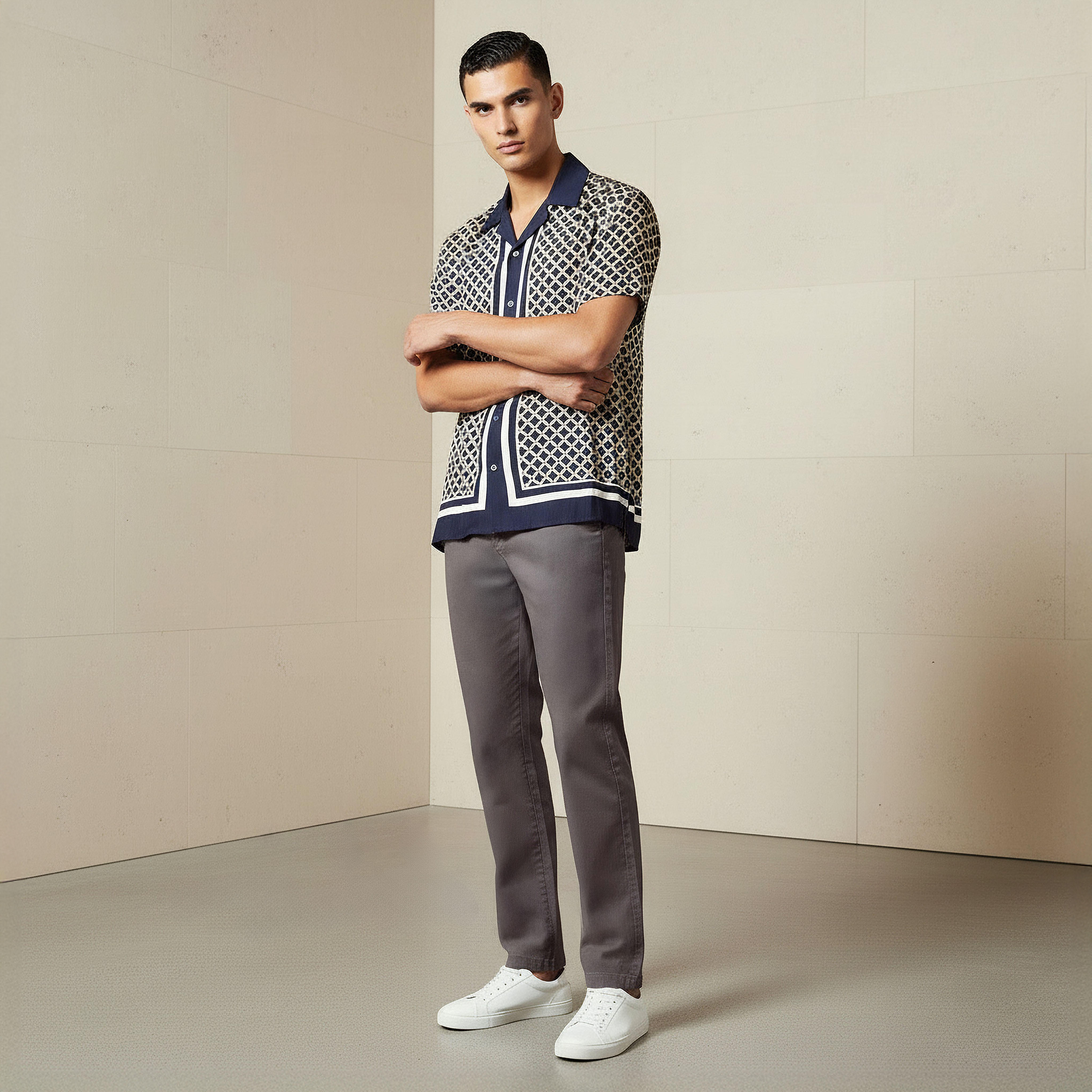 Men Slim Fit Flexi Waist Chinos-PROMO_SP_SA_2FOR99_110625-image-2