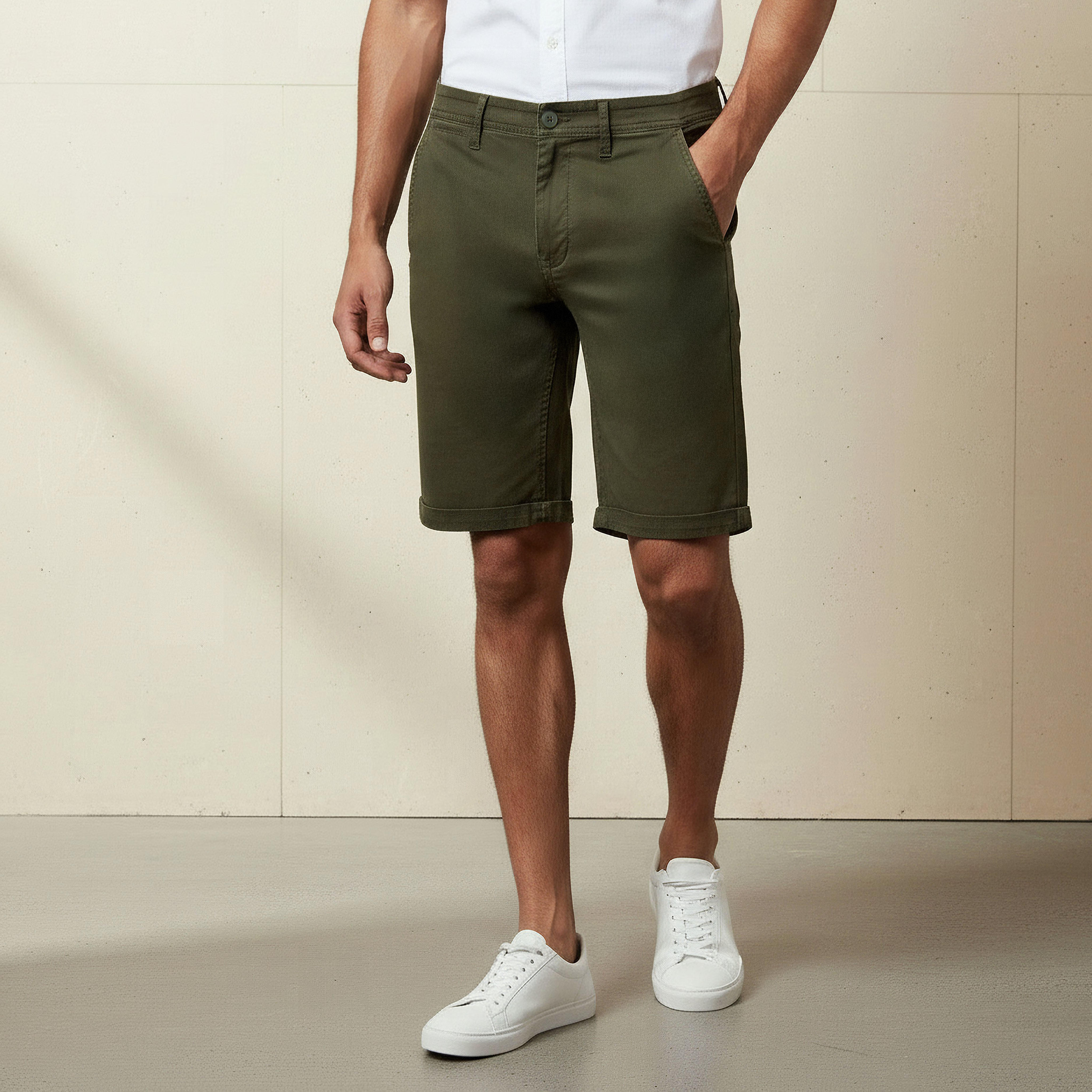 Men Slim Fit Shorts-PROMO_SP_SA_2FOR99_110625-image-1