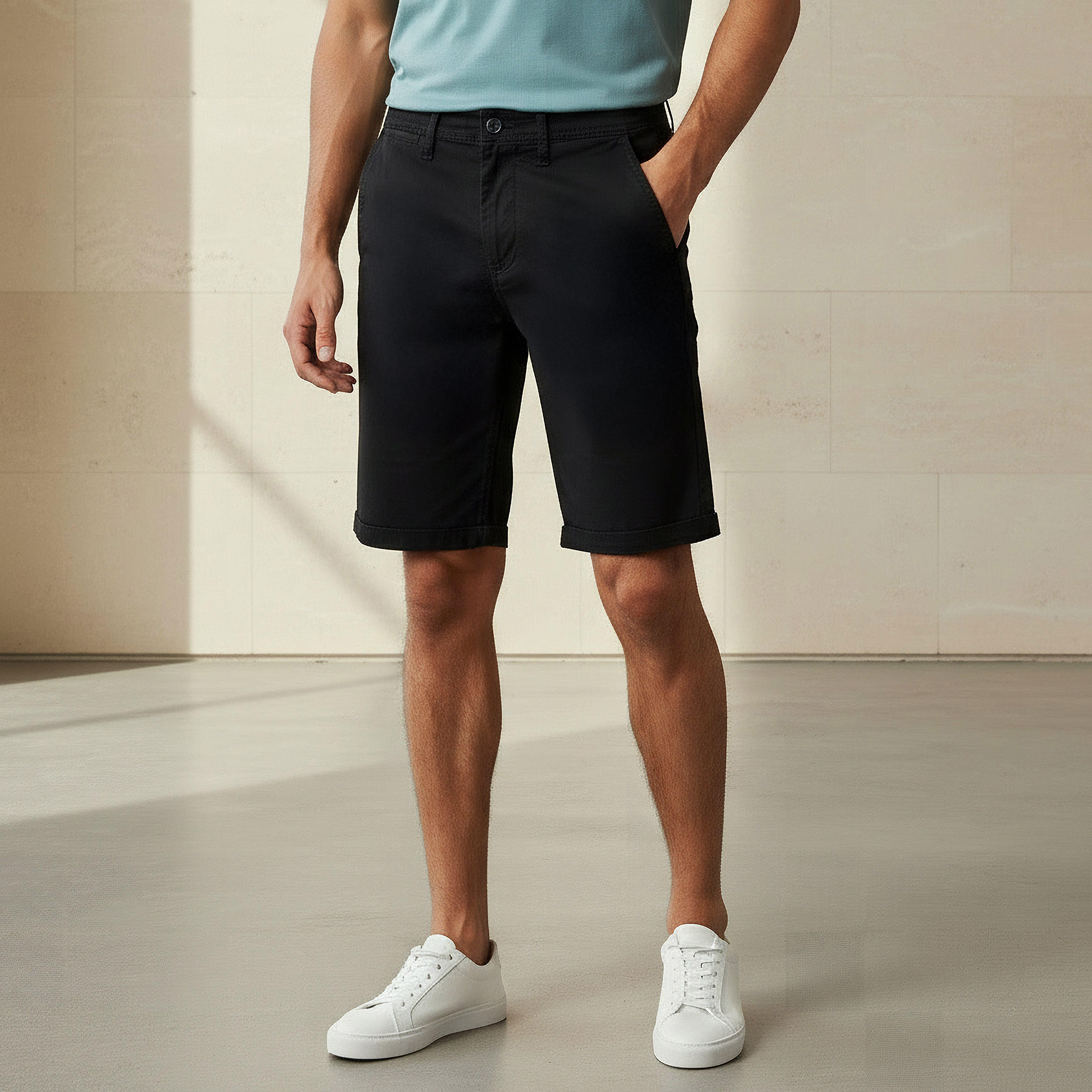 Men Slim Fit Shorts-PROMO_SP_SA_2FOR99_110625-image-1
