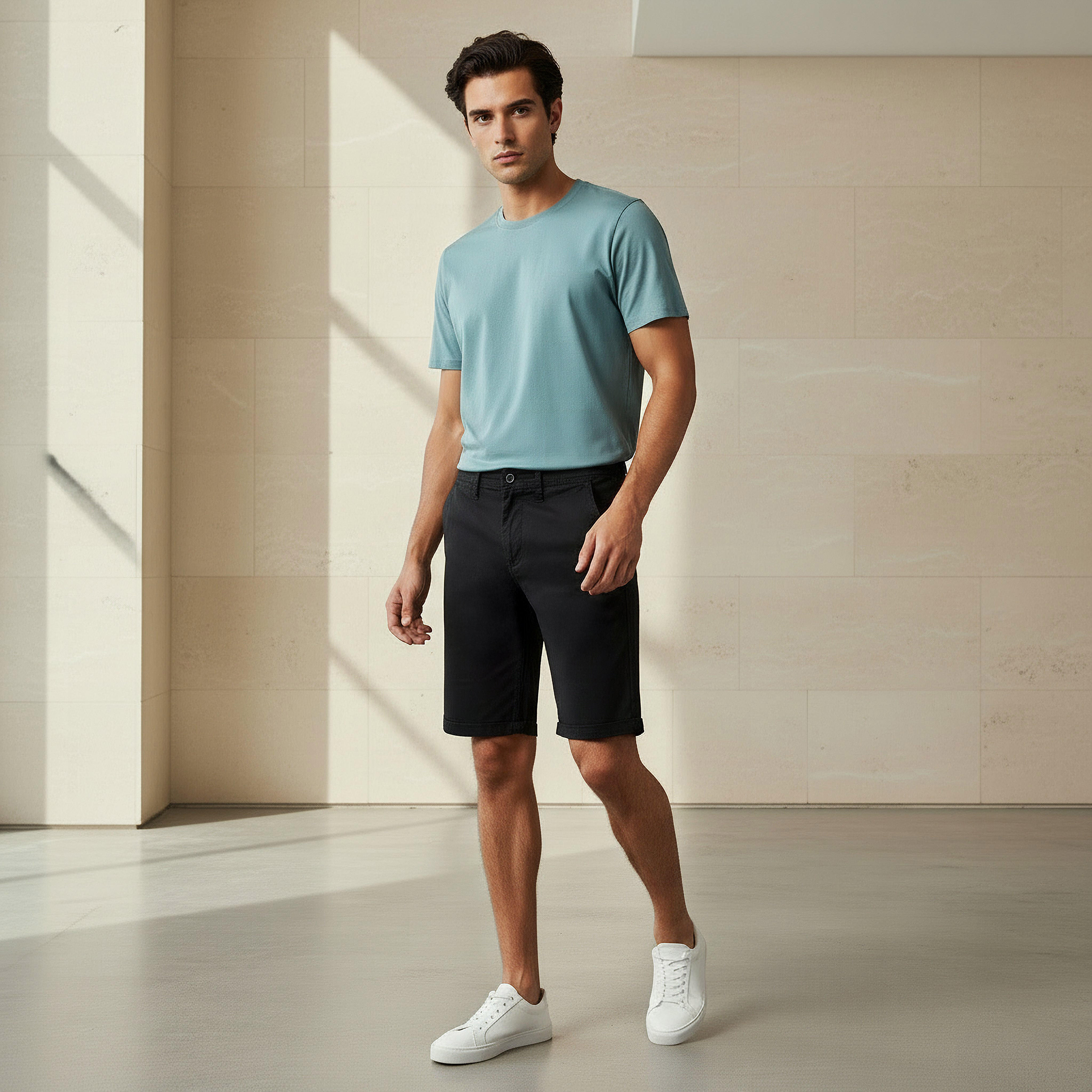 Men Slim Fit Shorts-PROMO_SP_SA_2FOR99_110625-image-2