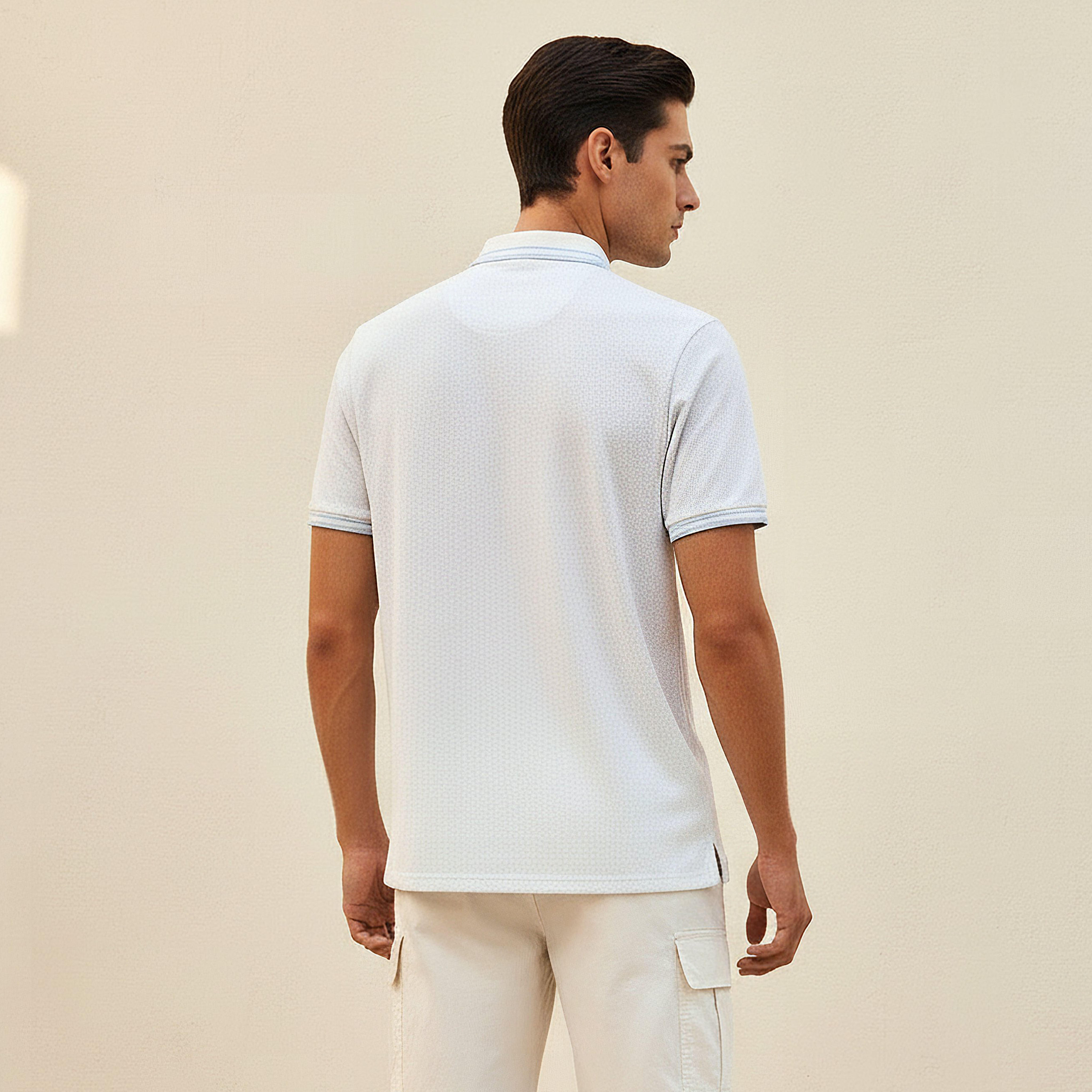 Men Short Sleeves Textured Polo T-shirt-men-clothing-tshirtsandpolos-polos-image-4