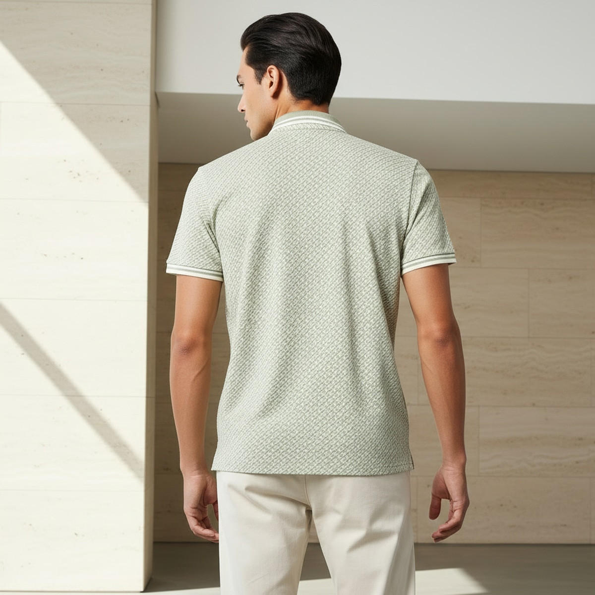 Men Short Sleeves Textured Polo T-shirt-men-clothing-tshirtsandpolos-polos-image-3