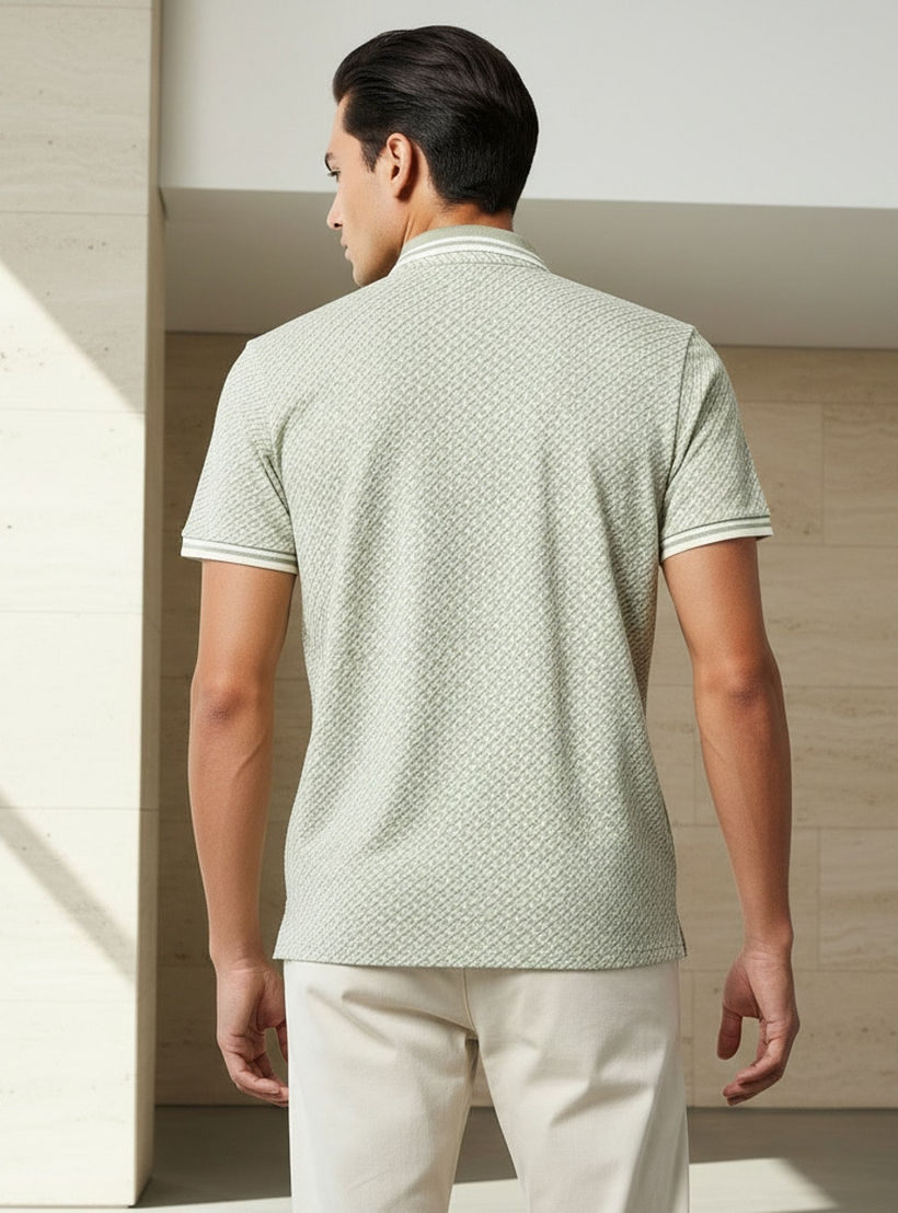 Men Short Sleeves Textured Polo T-shirt-men-clothing-tshirtsandpolos-polos-image-3