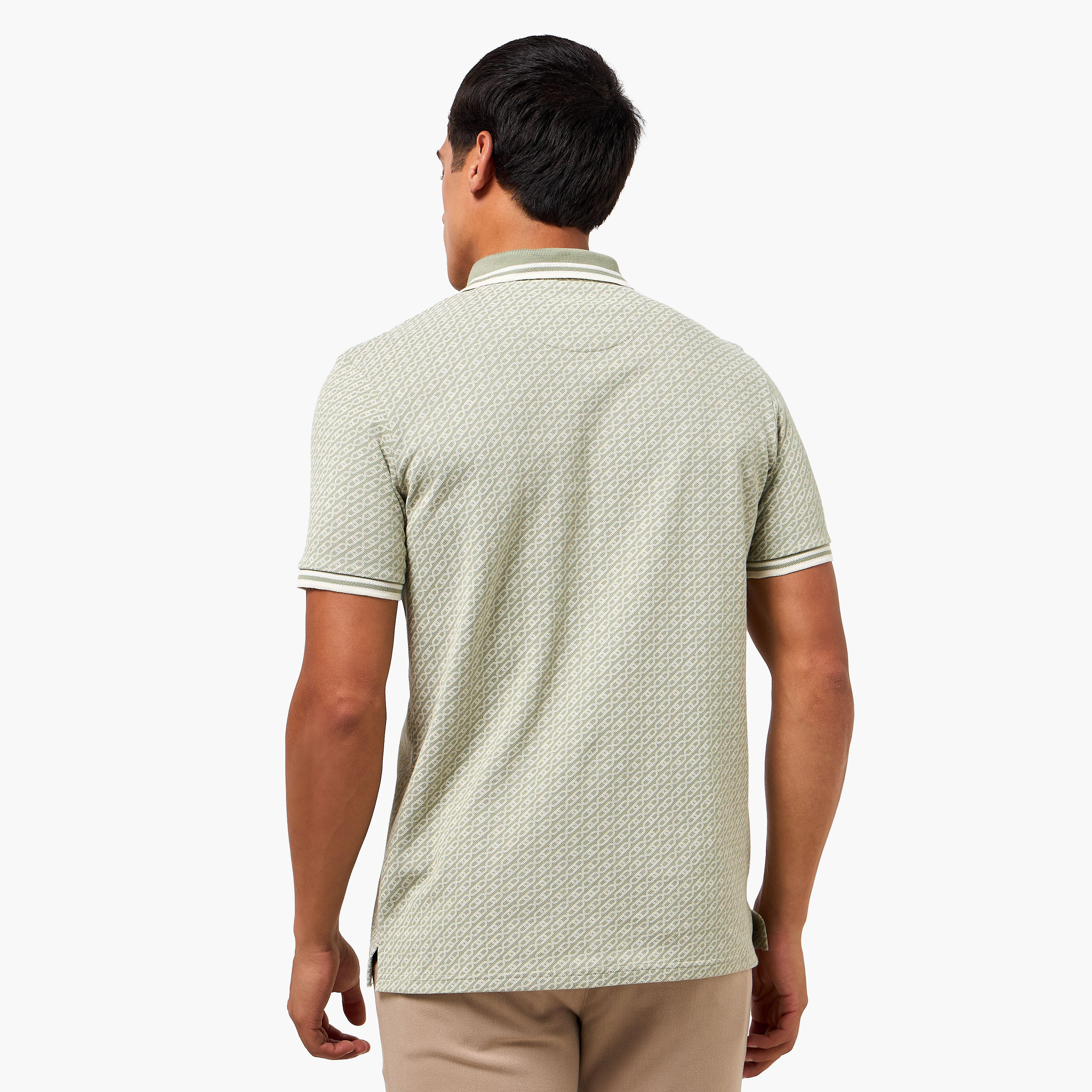 Men Short Sleeves Textured Polo T-shirt-men-clothing-tshirtsandpolos-polos-image-5