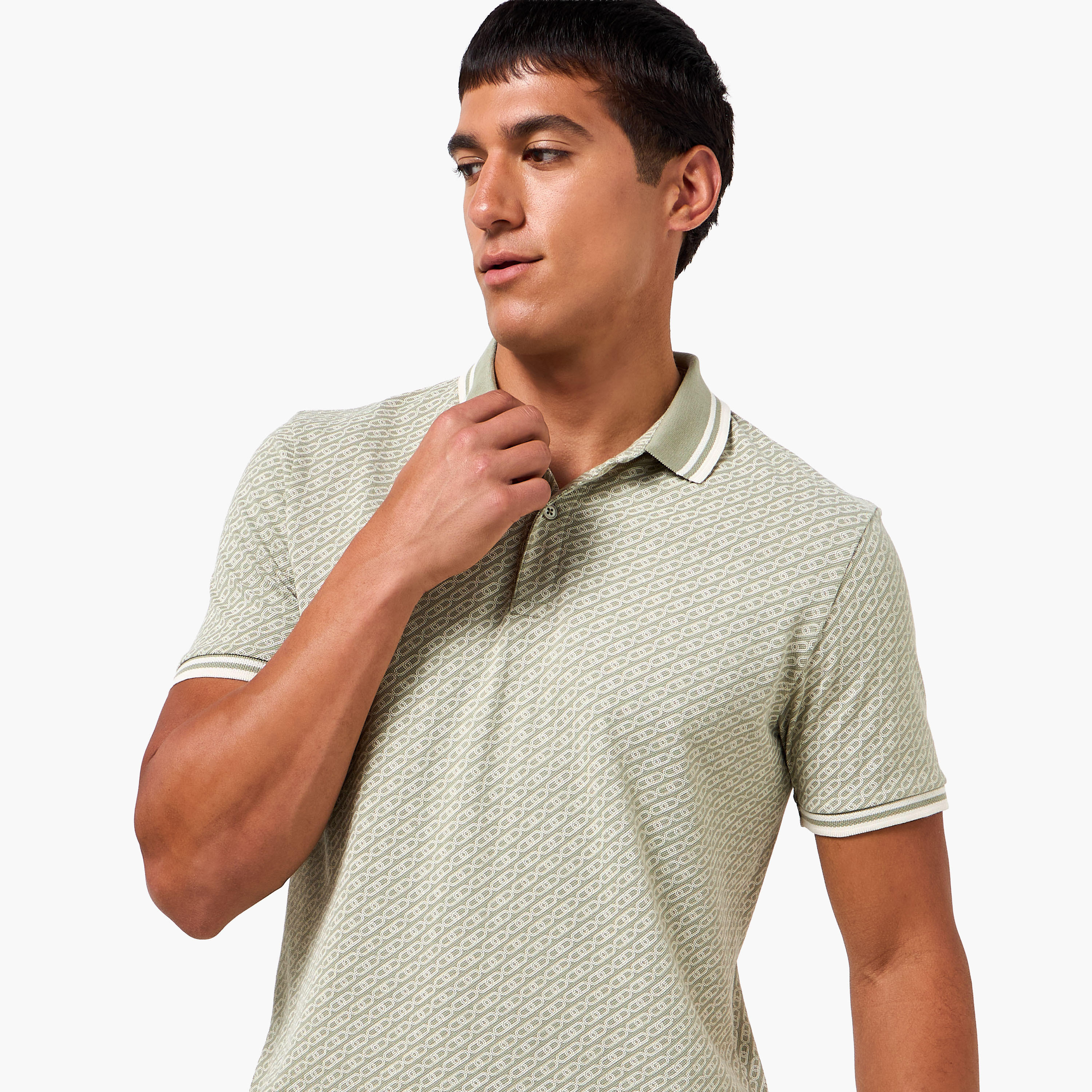 Men Short Sleeves Textured Polo T-shirt-men-clothing-tshirtsandpolos-polos-image-6
