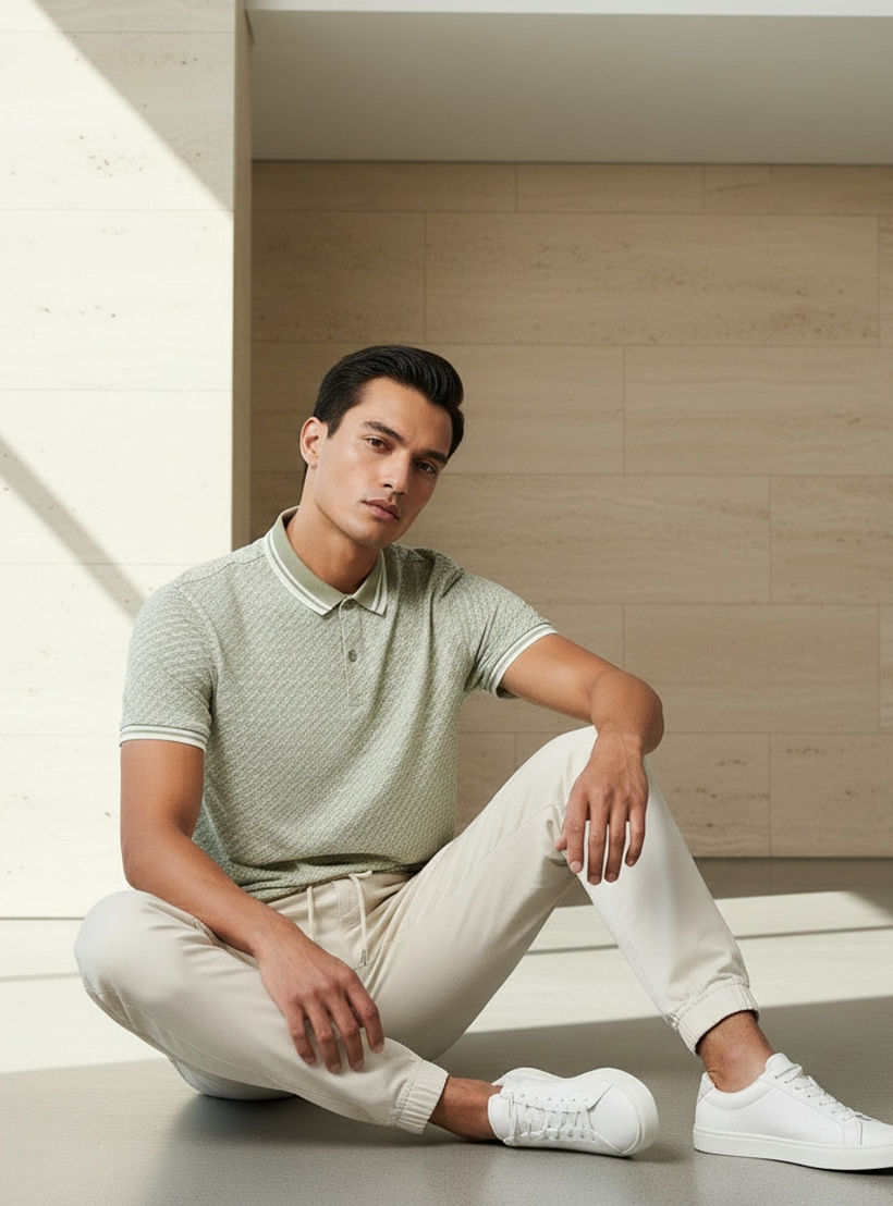 Men Short Sleeves Textured Polo T-shirt-men-clothing-tshirtsandpolos-polos-image-6