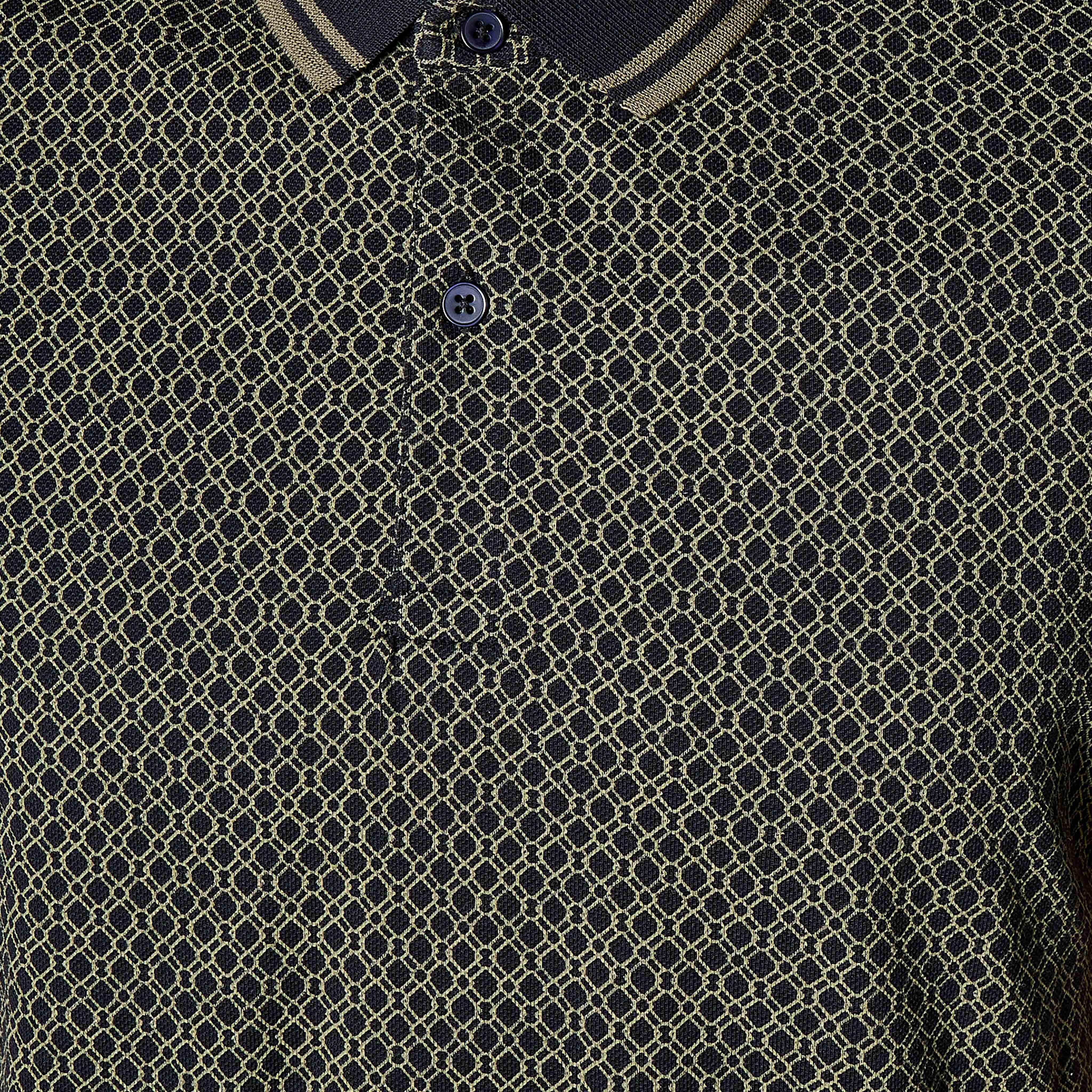 Men Short Sleeves Textured Polo T-shirt-men-clothing-tshirtsandpolos-polos-image-2