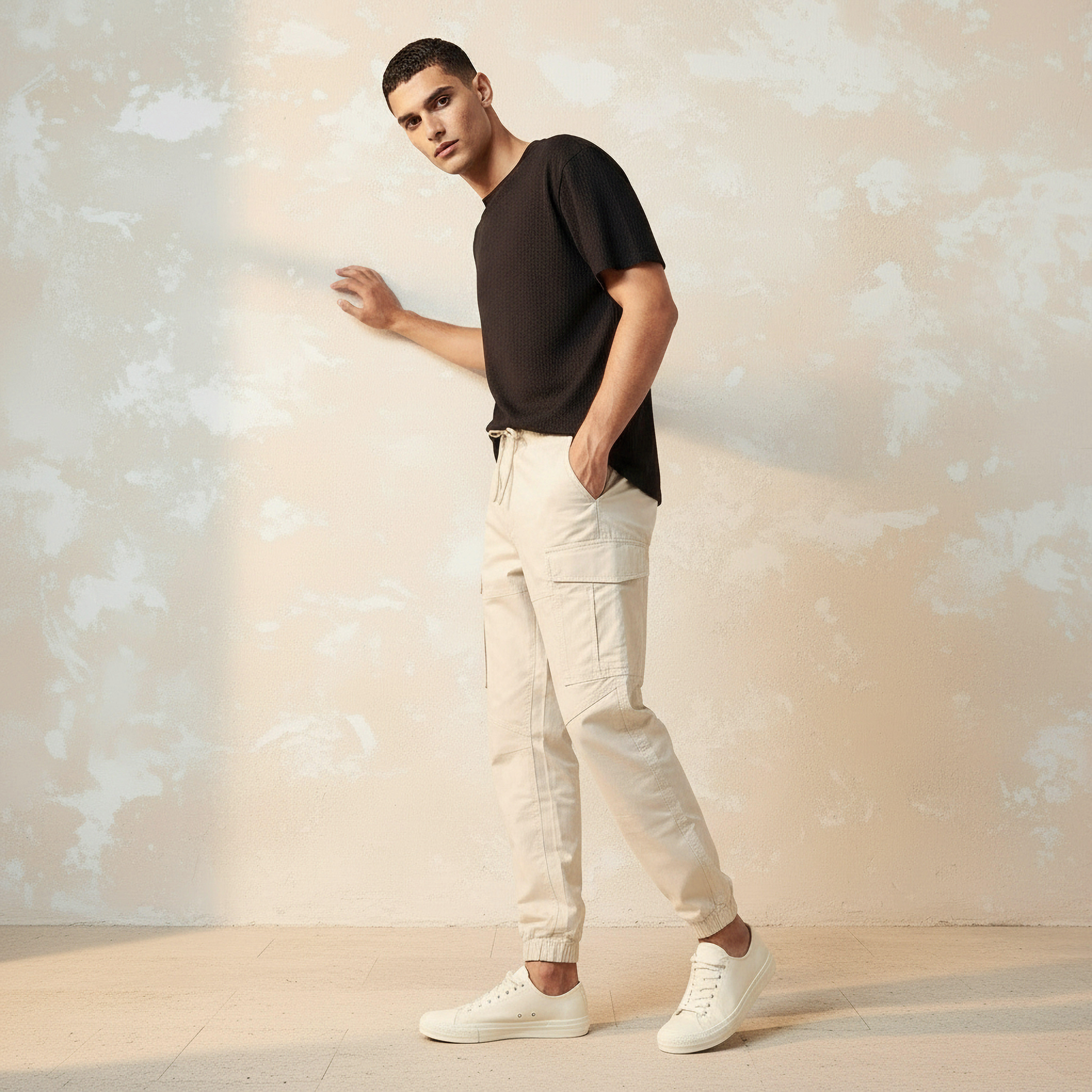 Men Slim Fit Cargo Joggers-men-clothing-bottoms-joggers-image-3