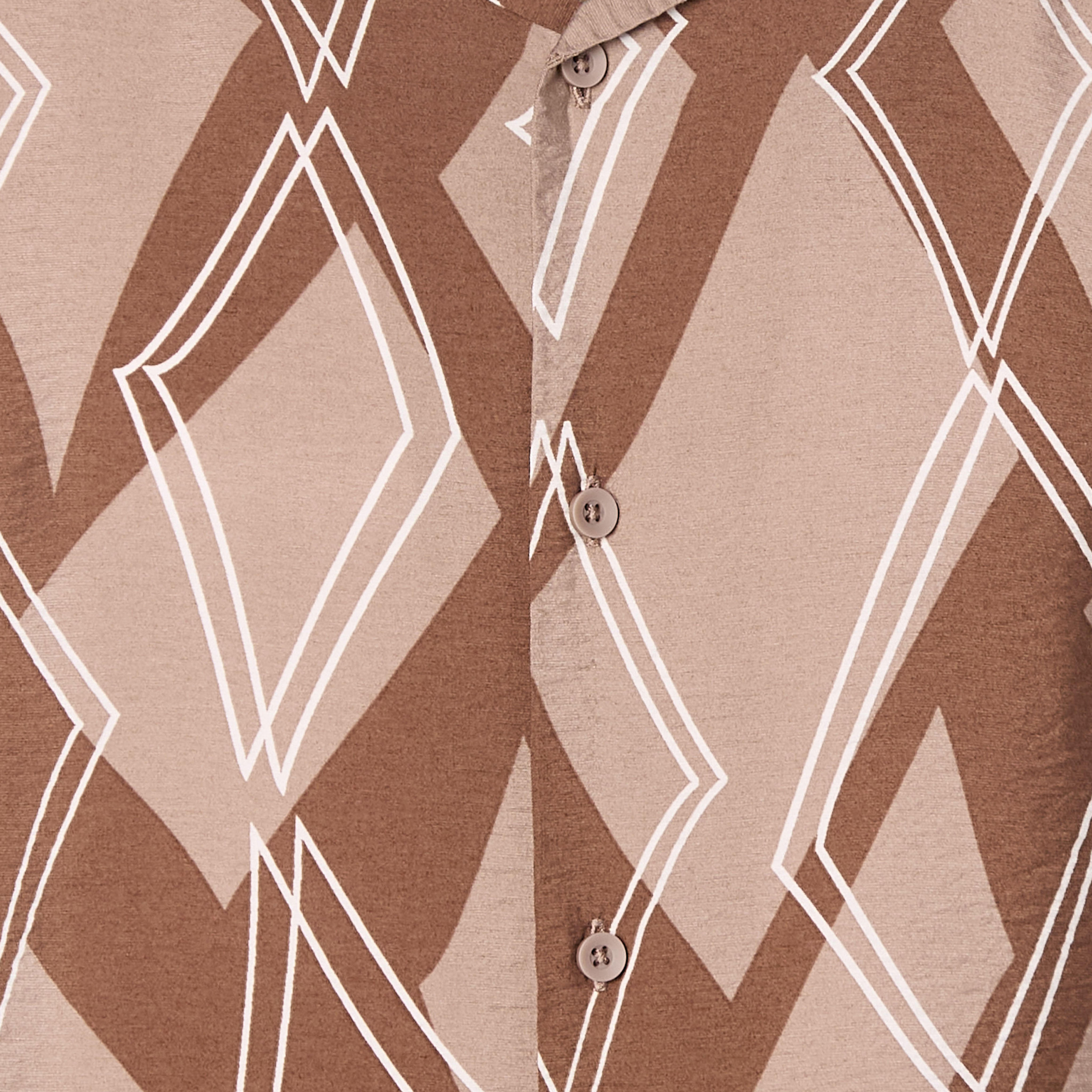 Men Regular Fit Camp Collar Abstract Print Short Sleeves Resort Shirt-men-clothing-shirts-image-6