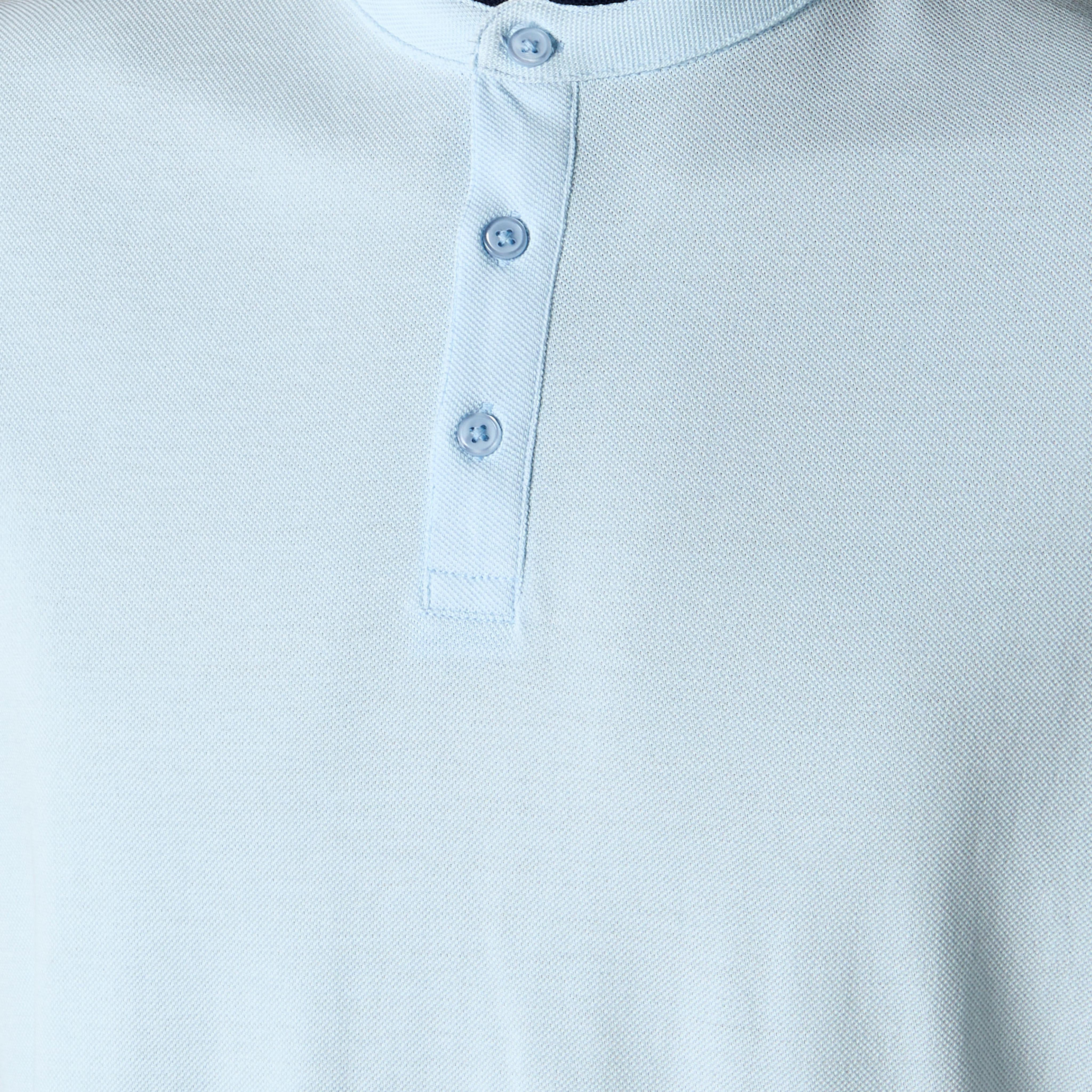 Men Short Sleeves Mandarin Collar Polo T-shirt-men-clothing-tshirtsandpolos-polos-image-4