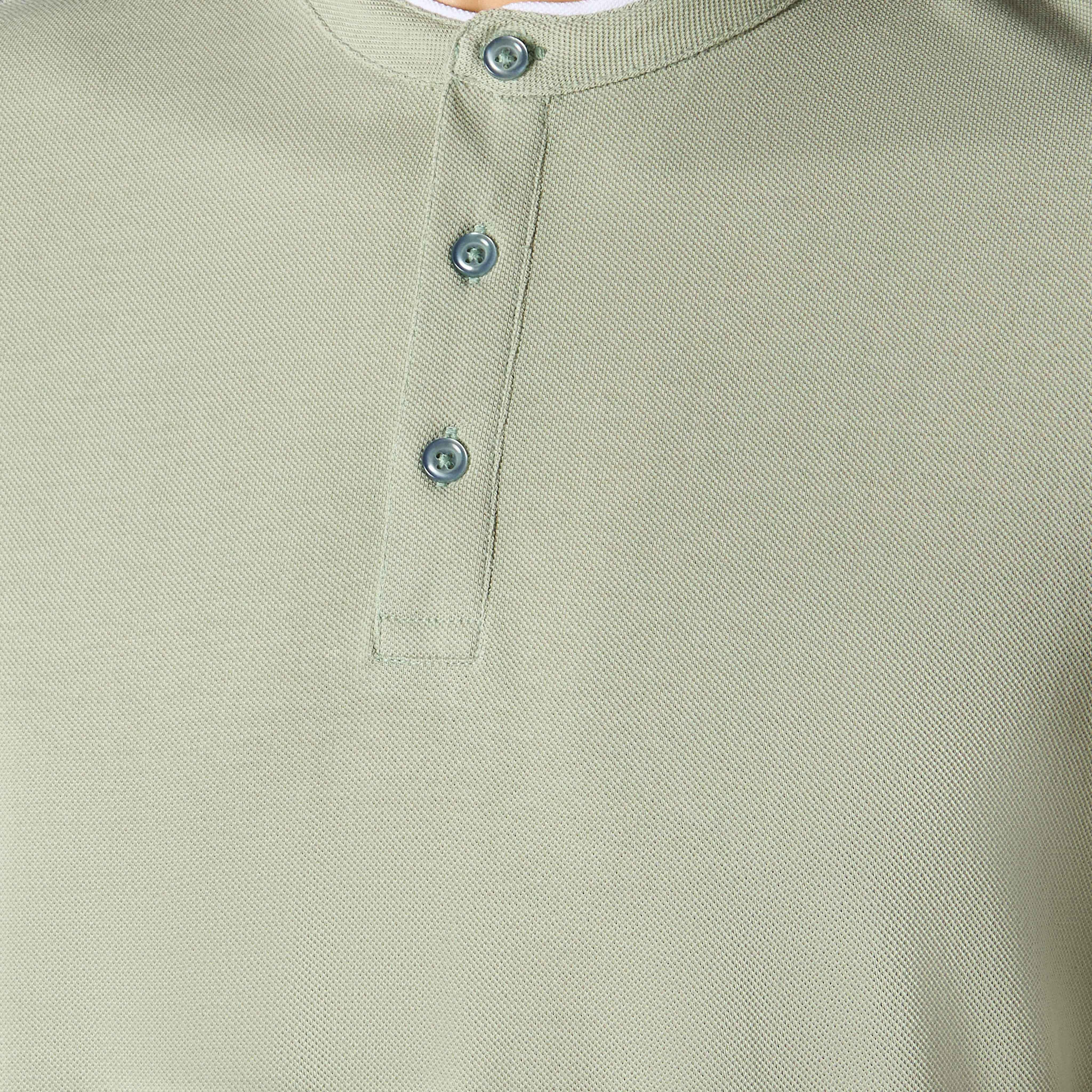 Men Short Sleeves Mandarin Collar Polo T-shirt-men-clothing-tshirtsandpolos-polos-image-4