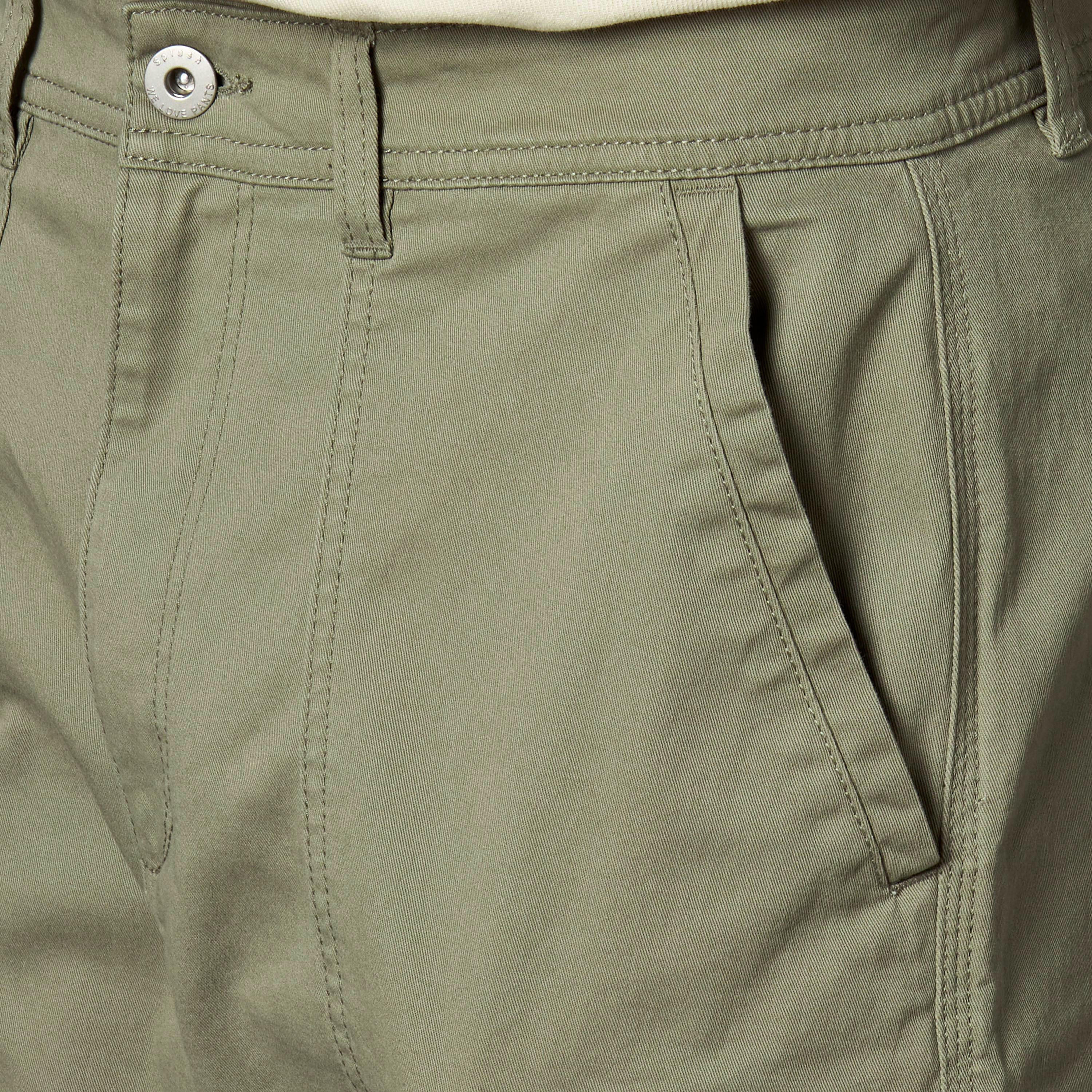Men Regular Fit Twill Cargo Pants-men-clothing-bottoms-trousersandchinos-trousers-image-2