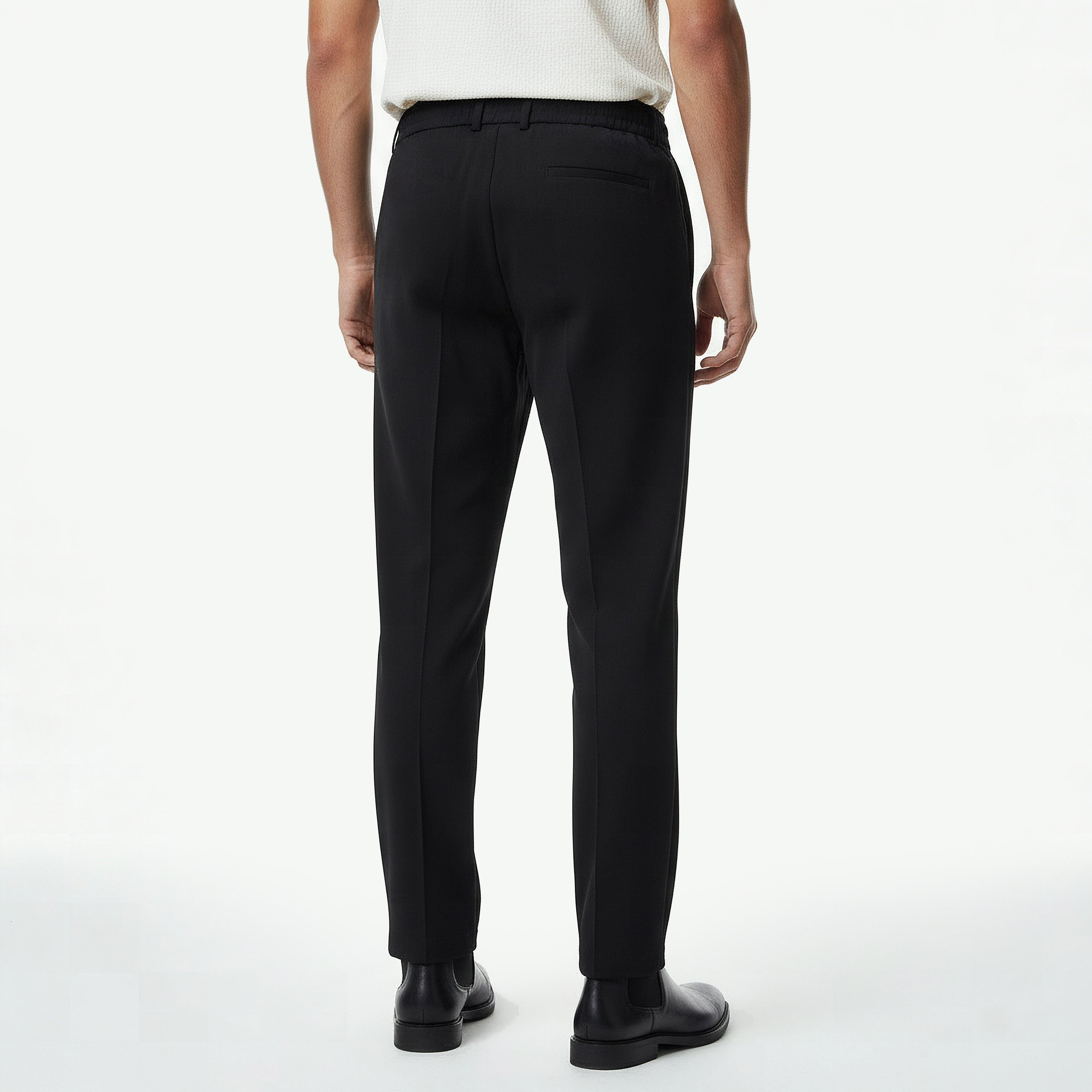 بنطلون رسمي بقصة مريحة للرجال من آيكونيك-men-clothing-bottoms-trousersandchinos-trousers-image-6