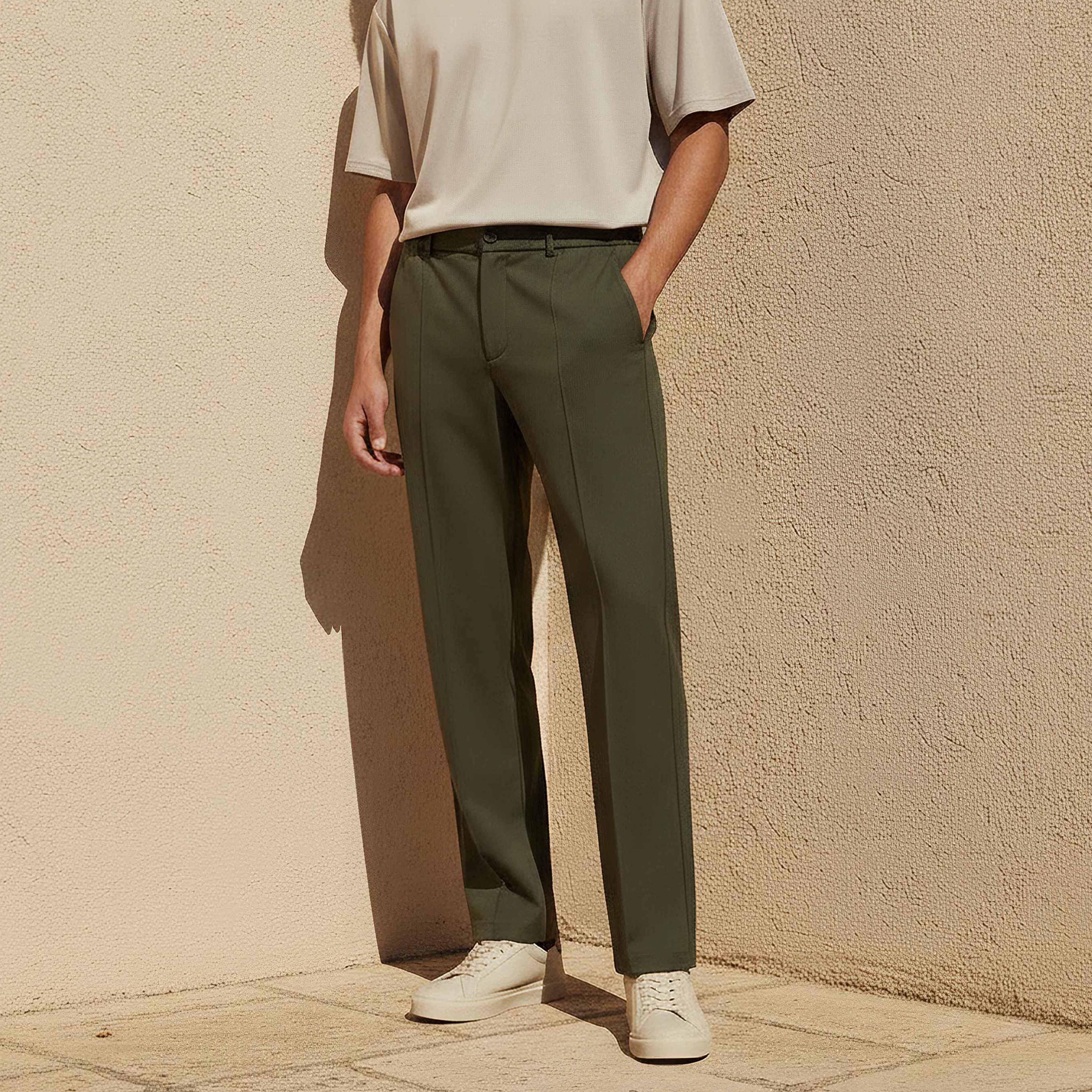 Iconic Men Relaxed Fit Formal Trousers-men-clothing-bottoms-trousersandchinos-trousers-image-1