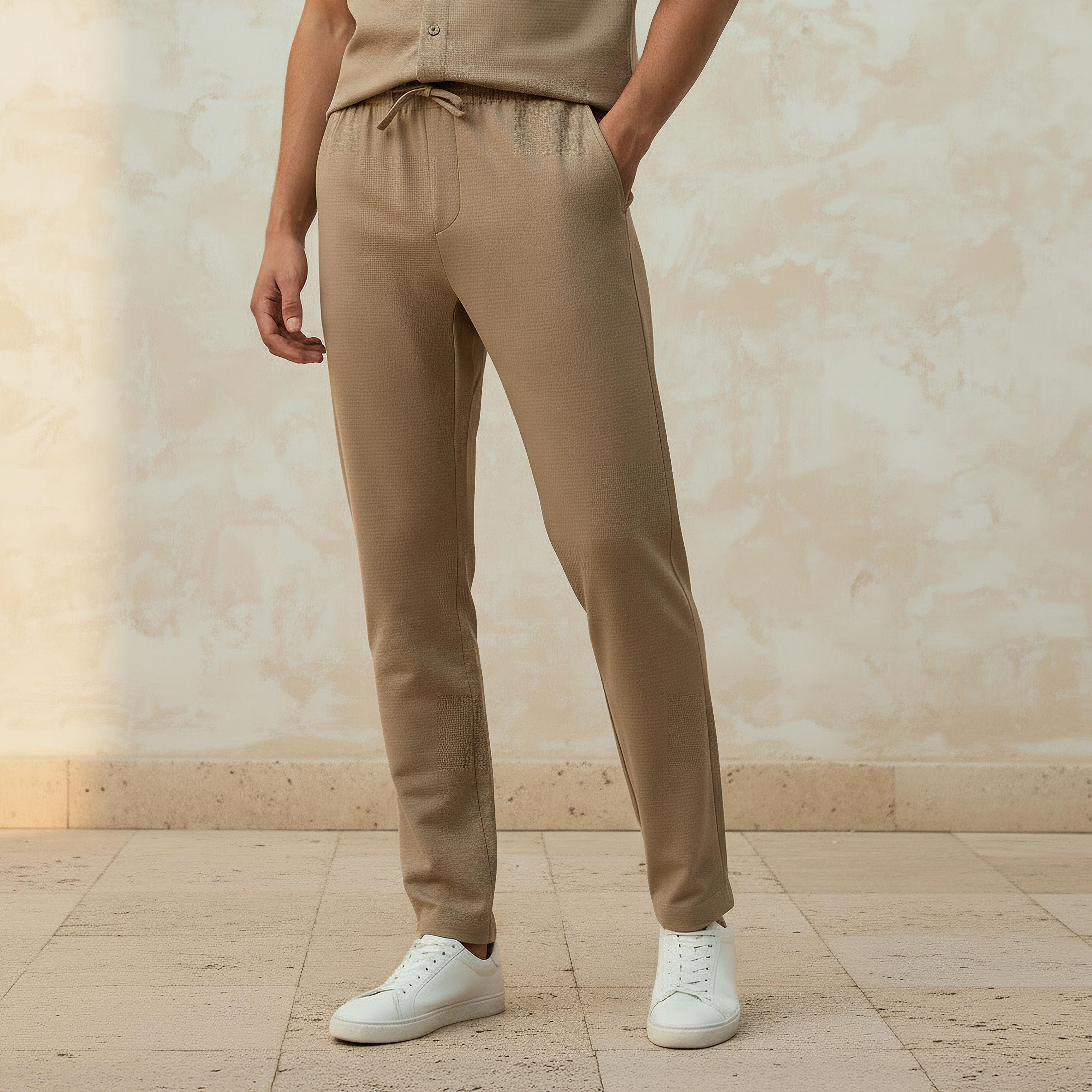 Men Regular Fit Trousers-men-clothing-coordsets-image-1