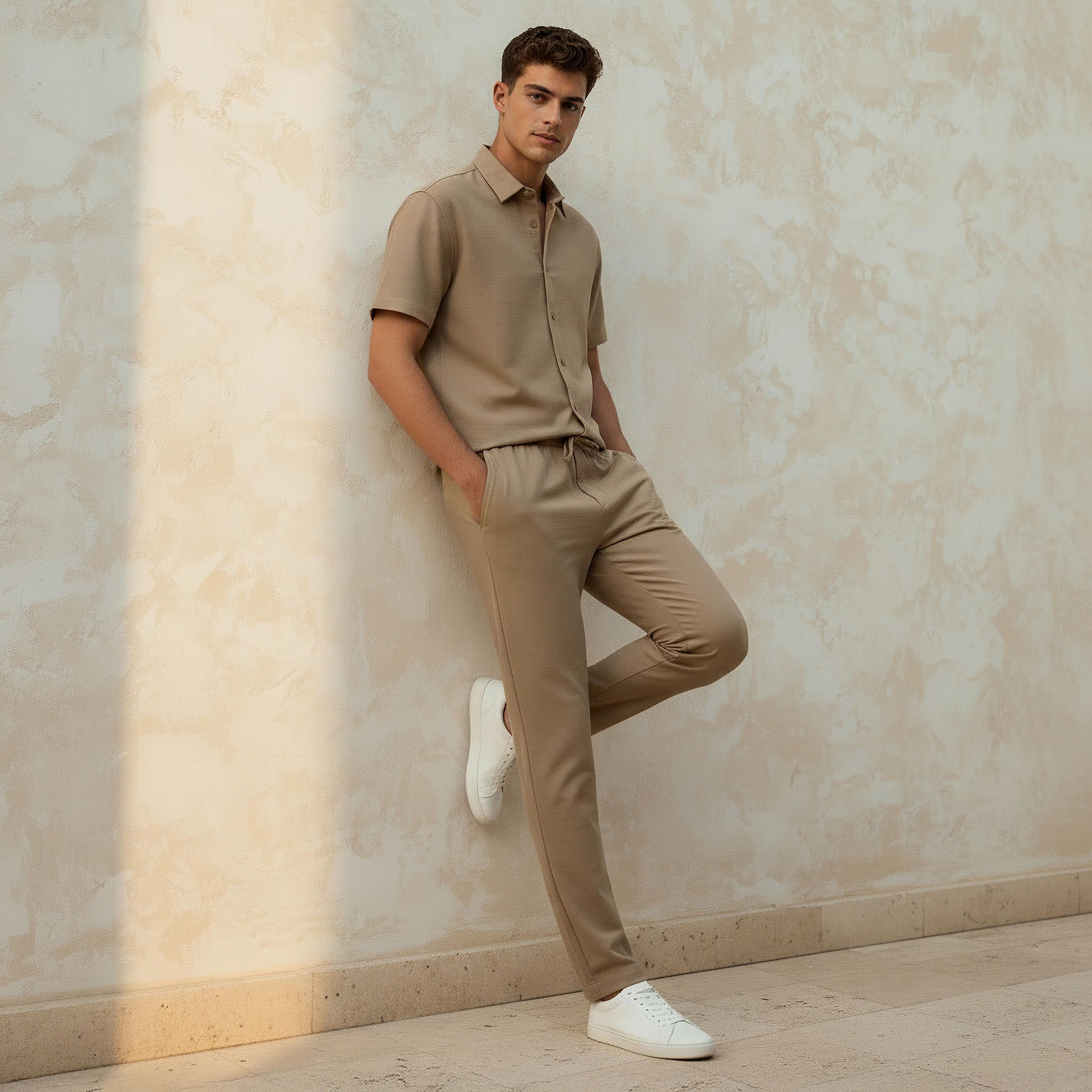 Men Regular Fit Trousers-men-clothing-coordsets-image-3
