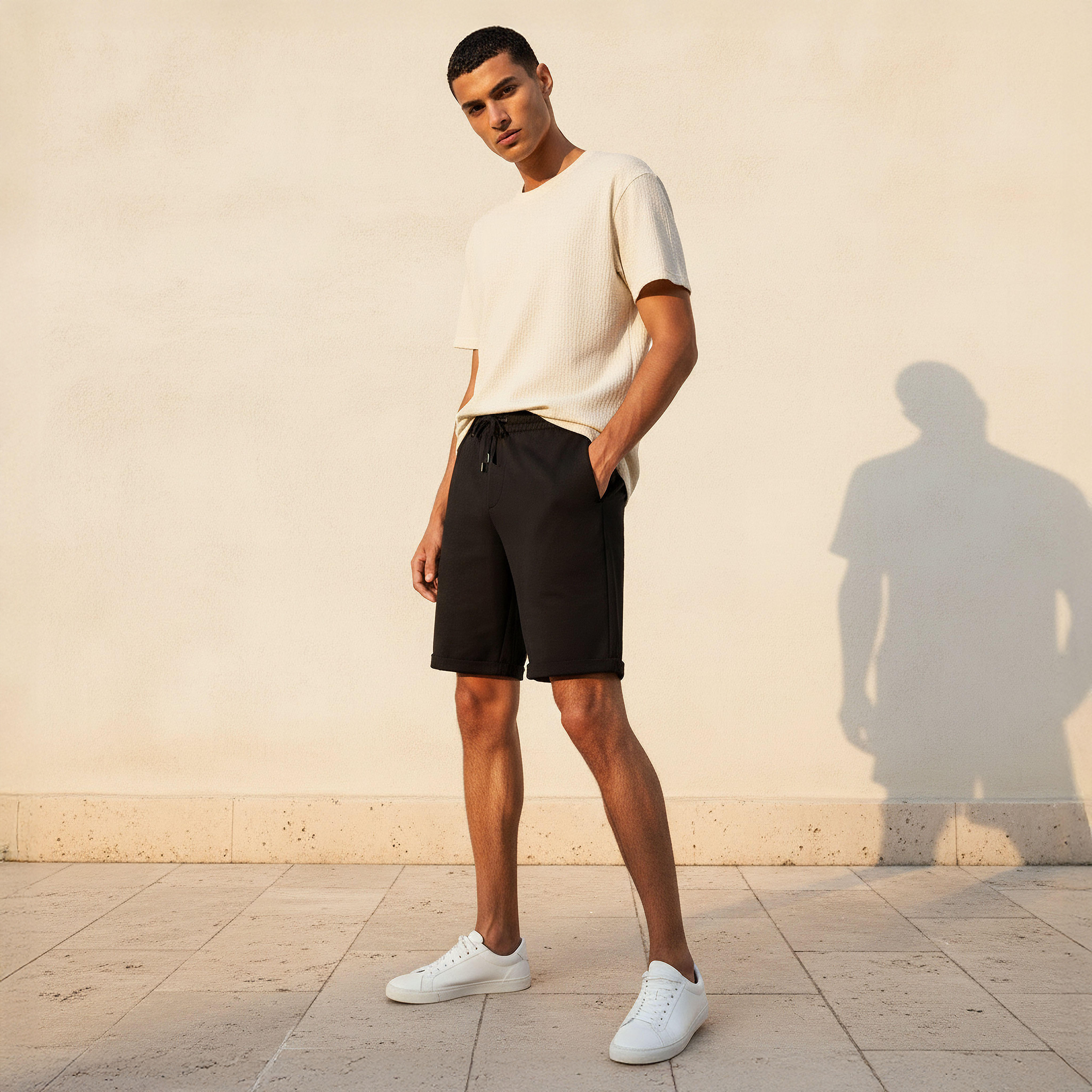 Men Regular Fit Shorts-men-clothing-bottoms-shorts-image-3