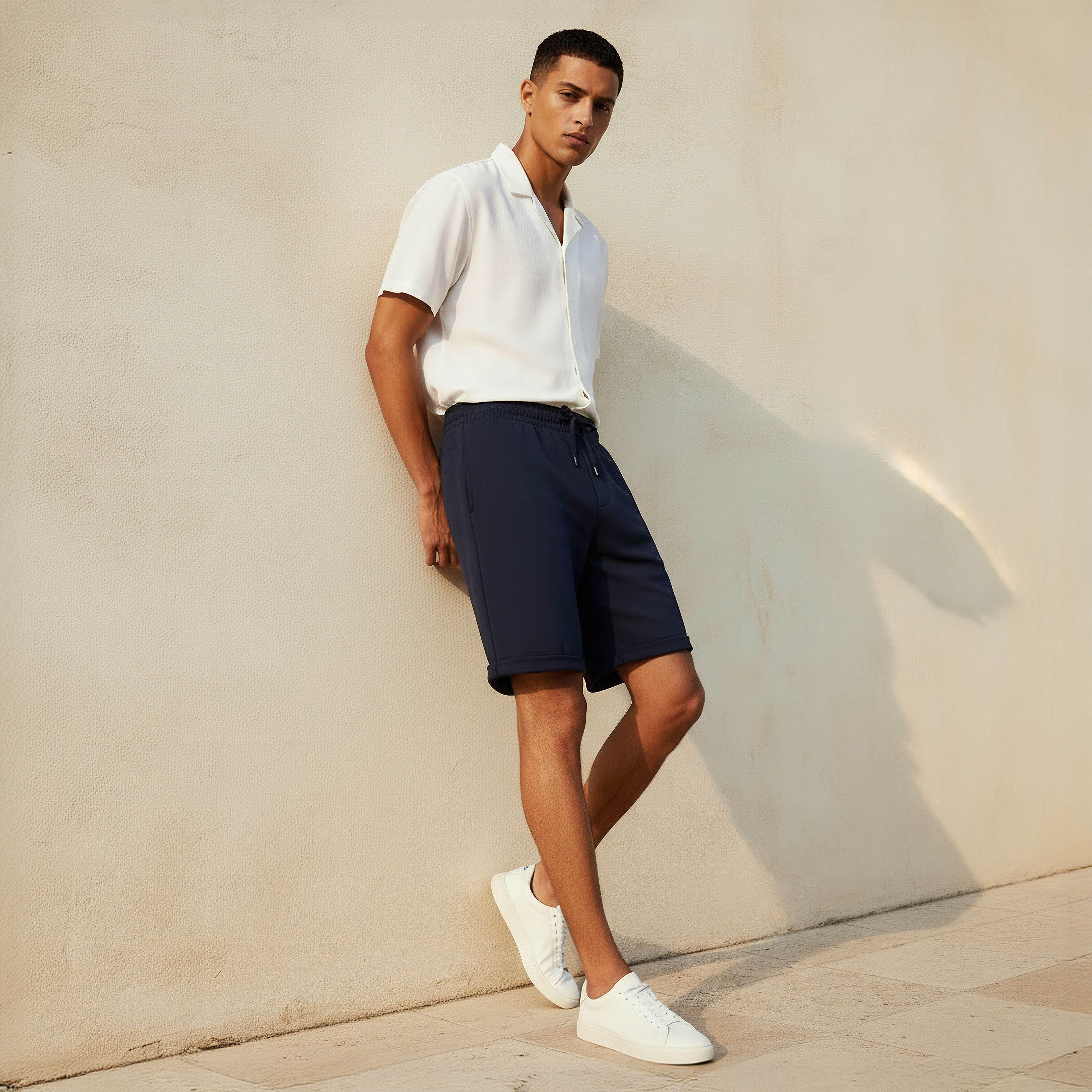 Men Regular Fit Shorts-men-clothing-bottoms-shorts-image-3