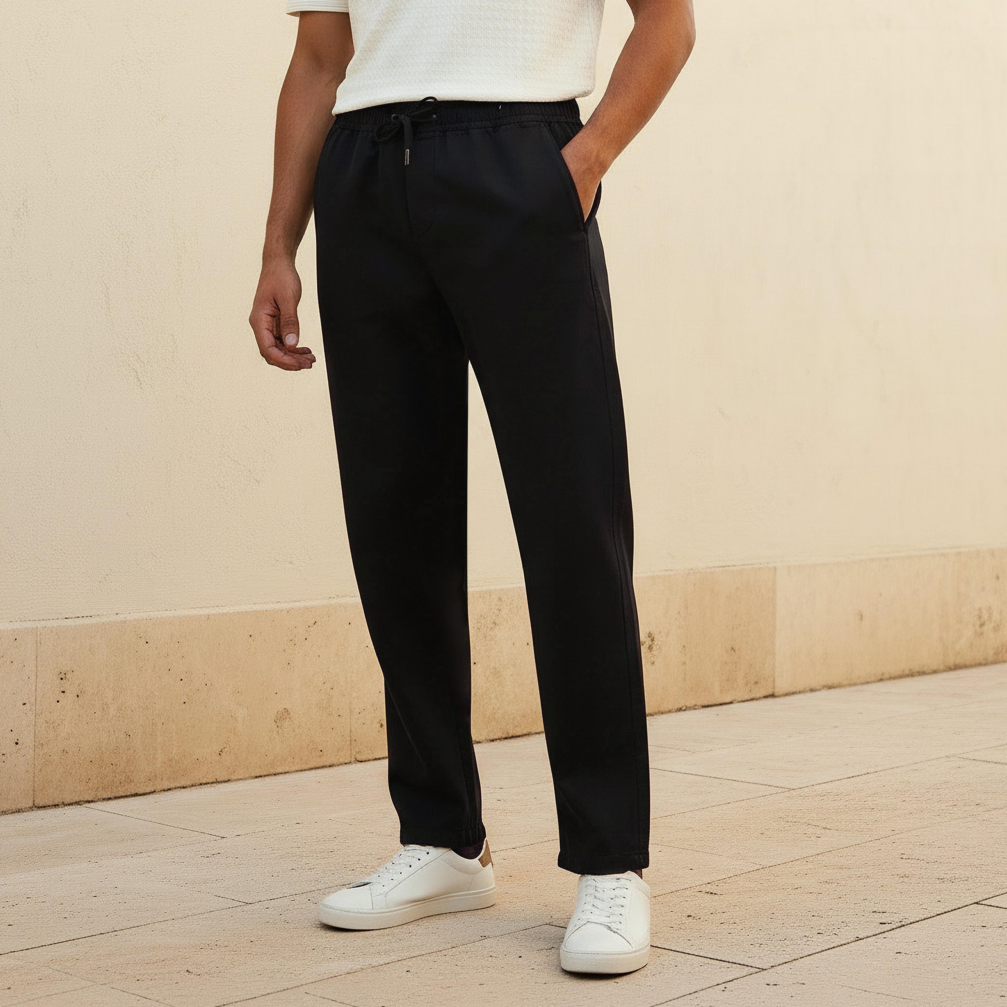 Men Regular Fit Trousers-men-clothing-bottoms-trousersandchinos-trousers-image-1