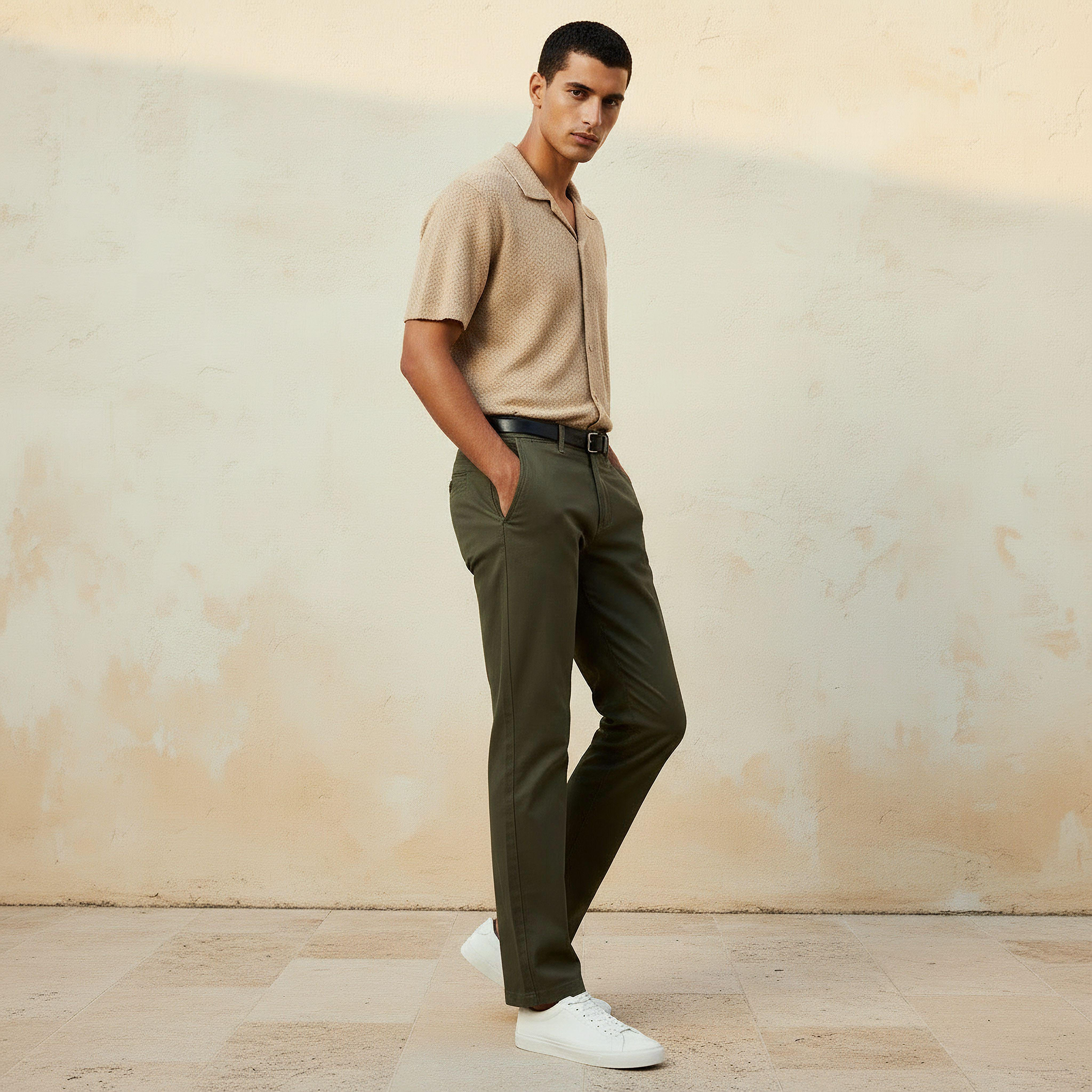 Men Slim Fit Belted Chinos-PROMO_SP_BH_2FOR17_110625-image-2