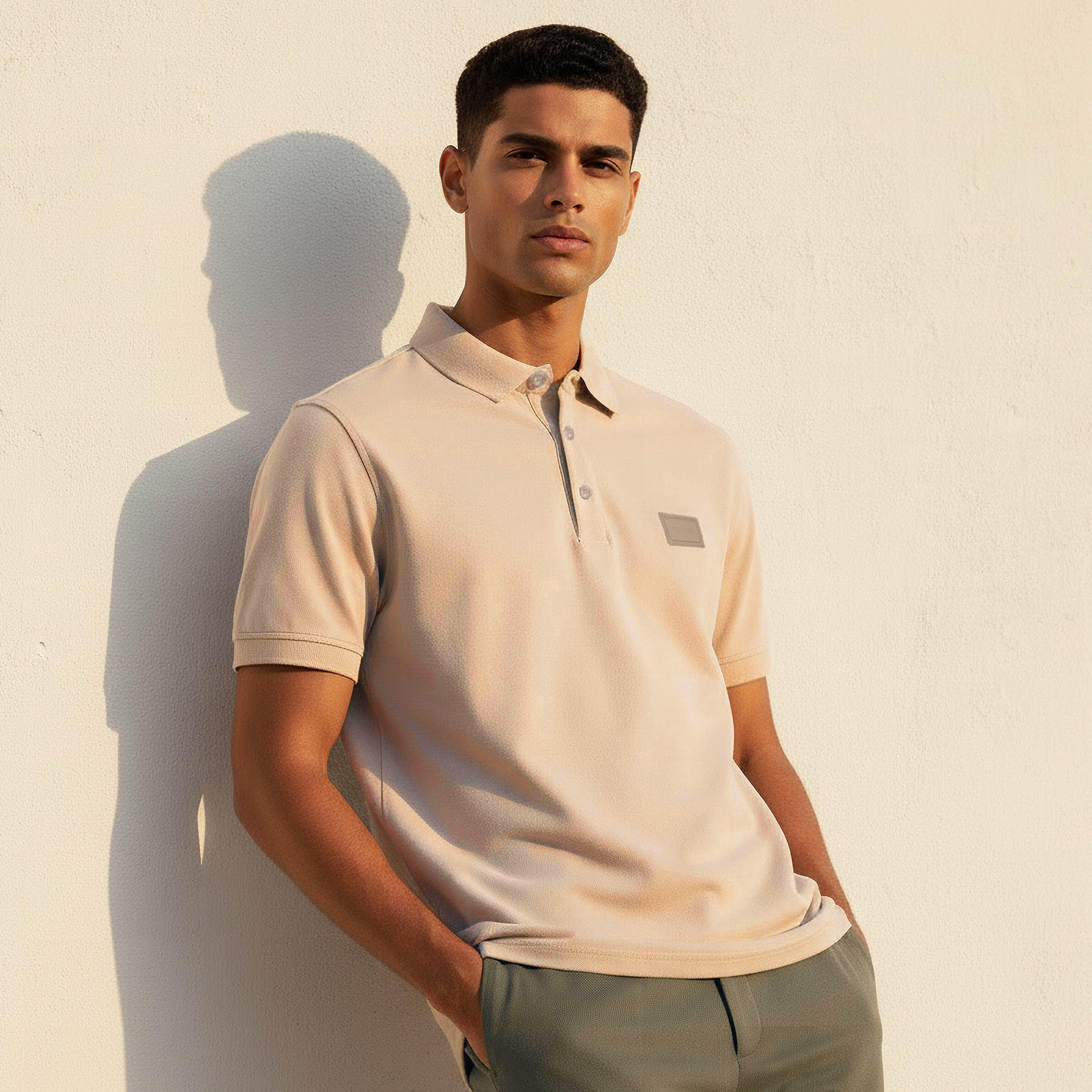 Emperor Men Short Sleeve Polo T-shirt-men-clothing-tshirtsandpolos-polos-image-1