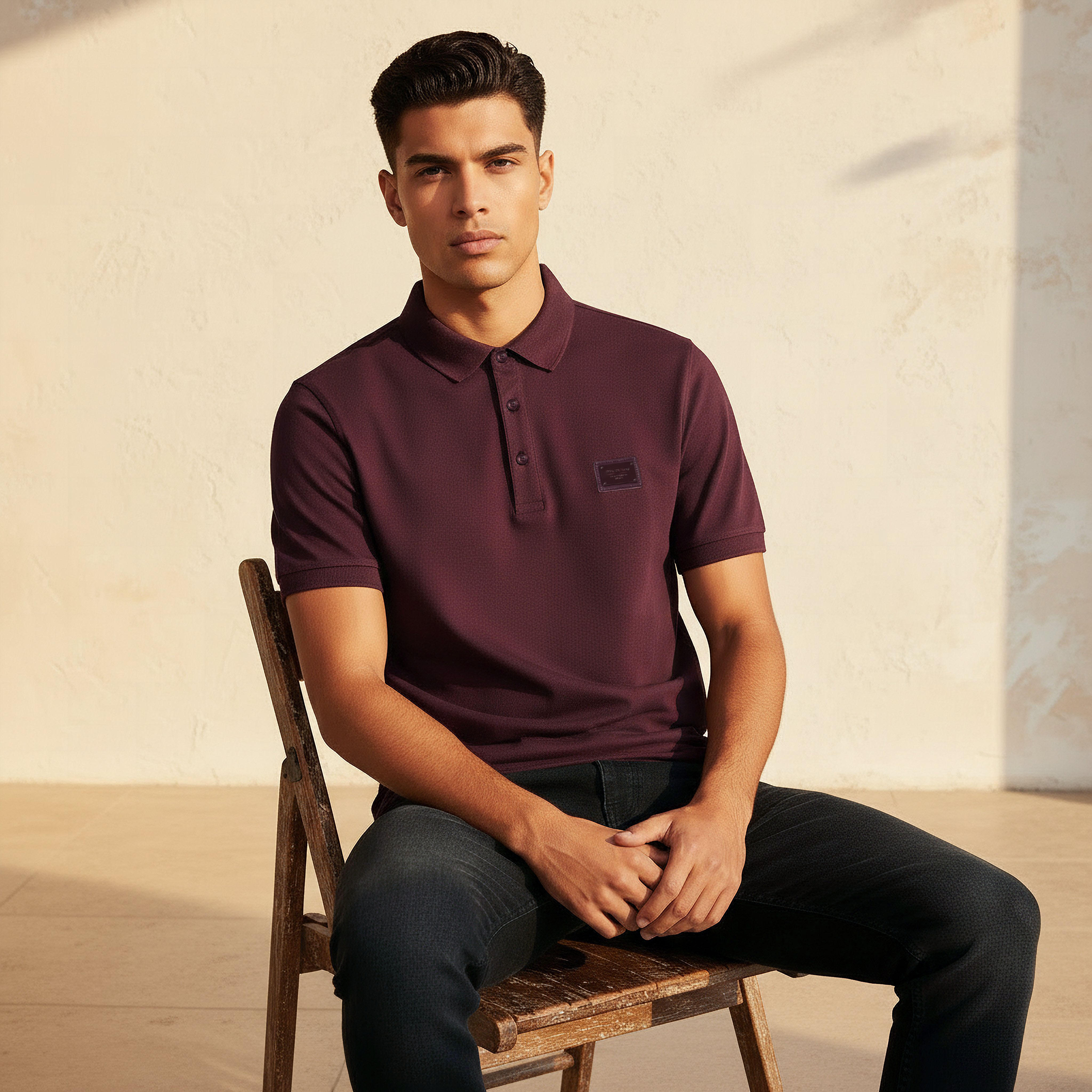 Emperor Men Short Sleeve Polo T-shirt-men-clothing-tshirtsandpolos-polos-image-5