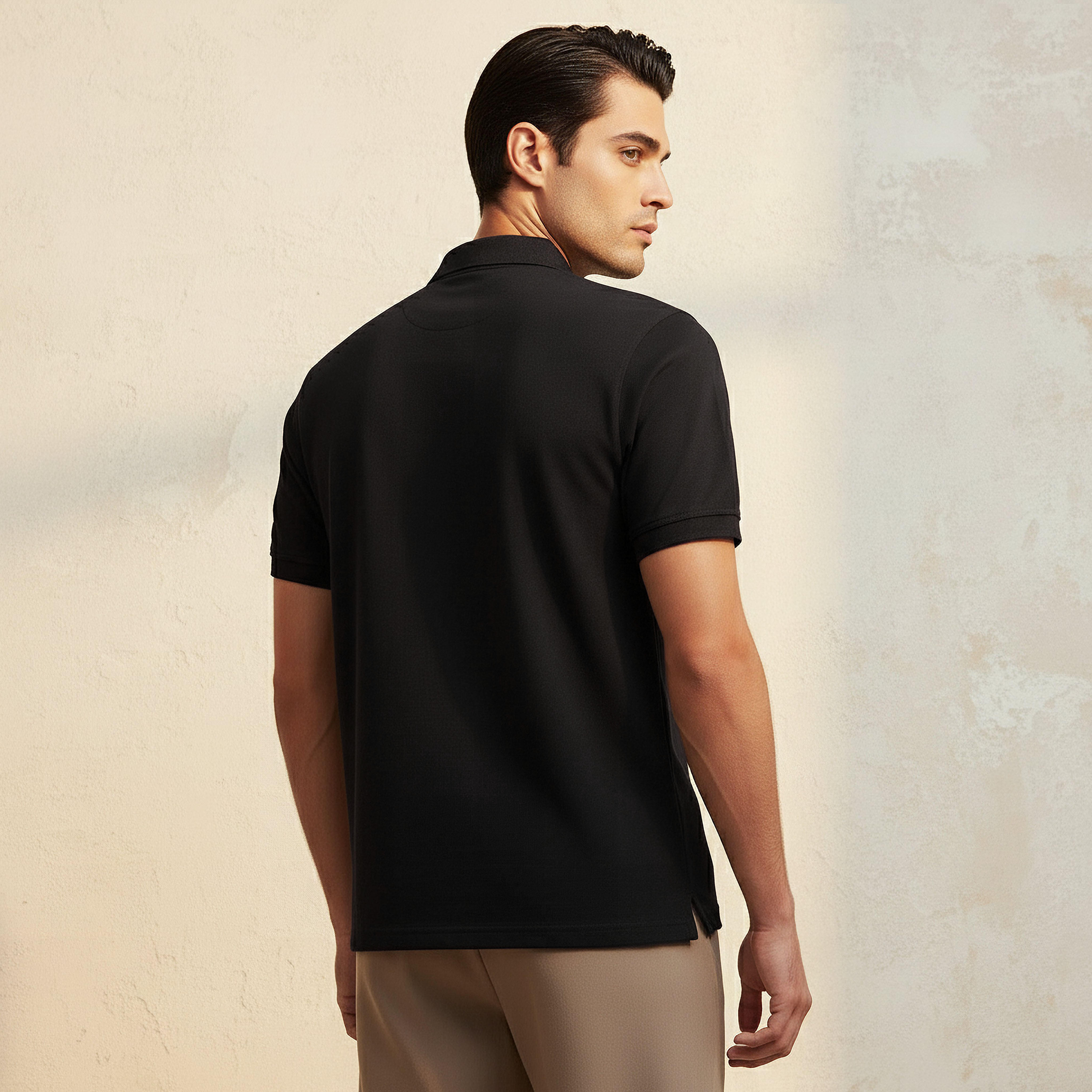 Emperor Men Short Sleeve Polo T-shirt-men-clothing-tshirtsandpolos-polos-image-4