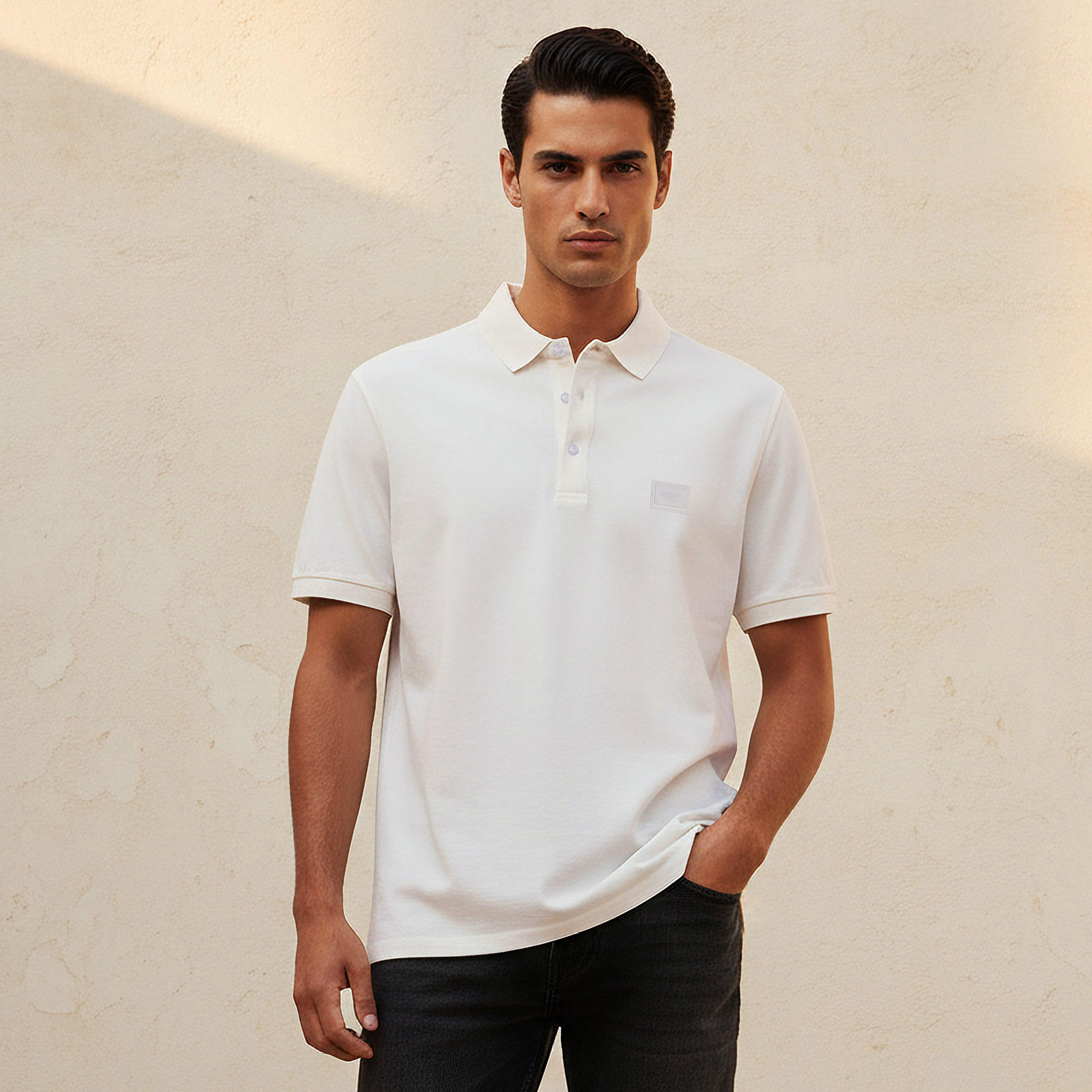 Emperor Men Short Sleeve Polo T-shirt-men-clothing-tshirtsandpolos-polos-image-1