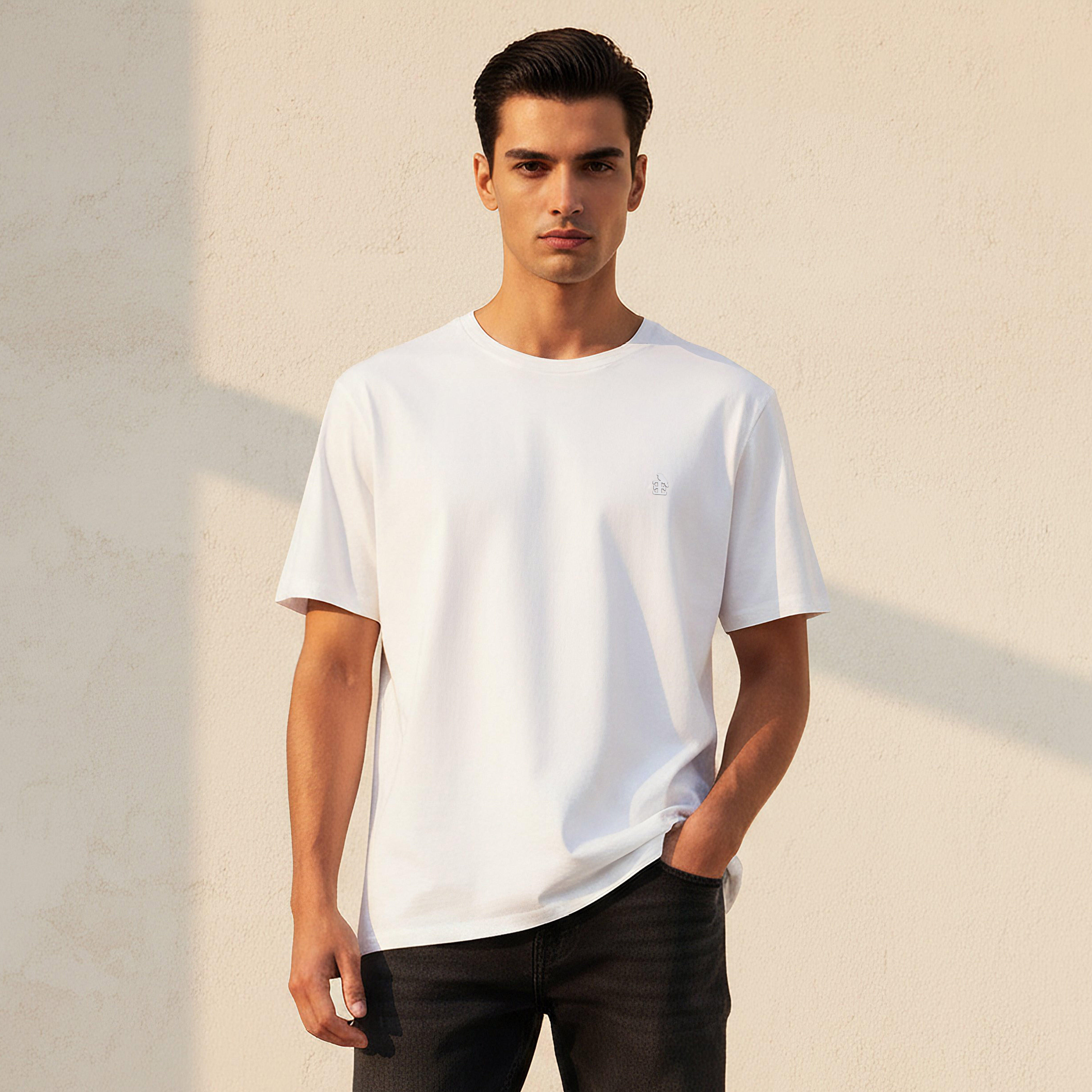 Emperor Men Regular Fit Crew Neck Short Sleeve T-shirt-men-clothing-tshirtsandpolos-tshirts-image-1