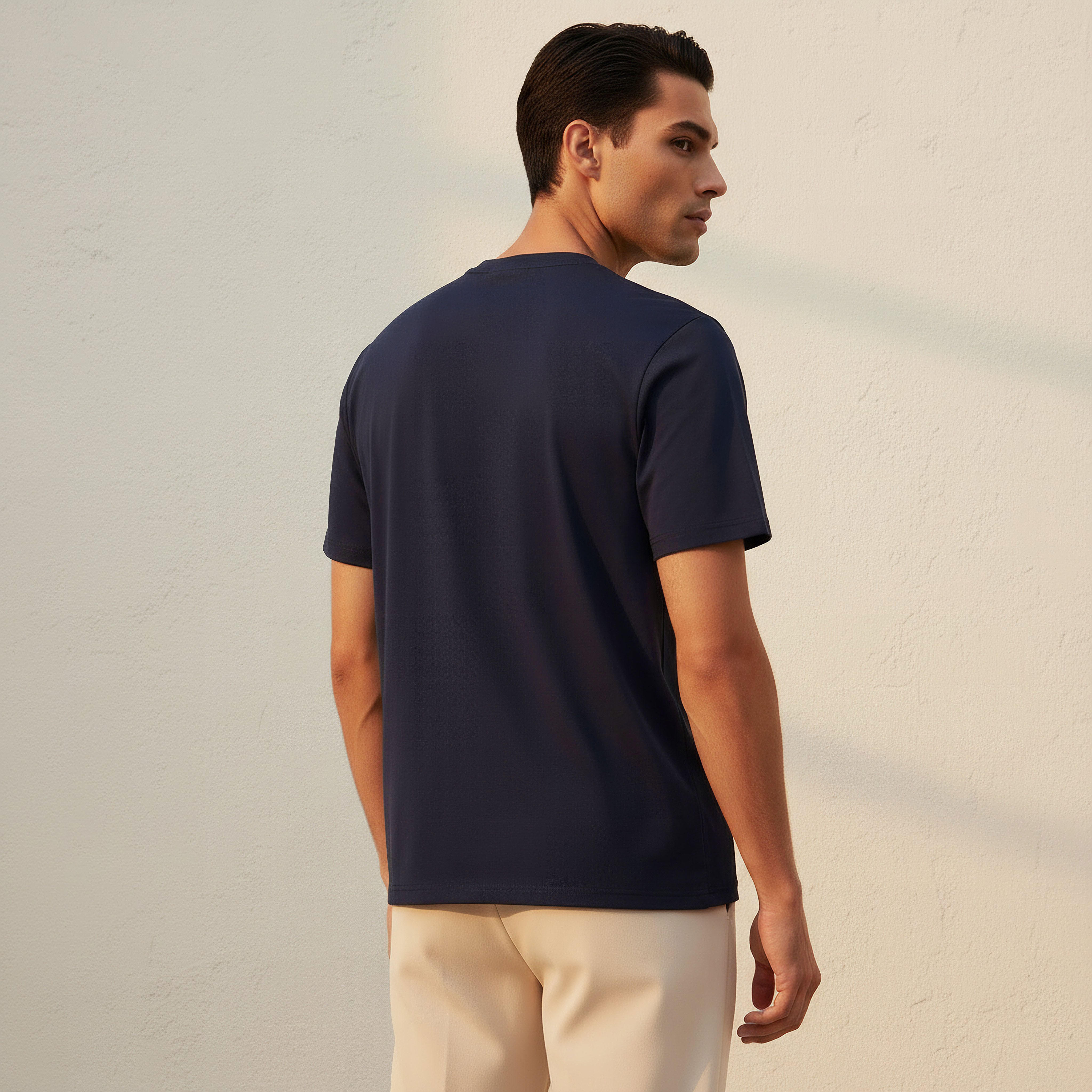 Emperor Men Regular Fit Crew Neck Short Sleeve T-shirt-men-clothing-tshirtsandpolos-tshirts-image-4