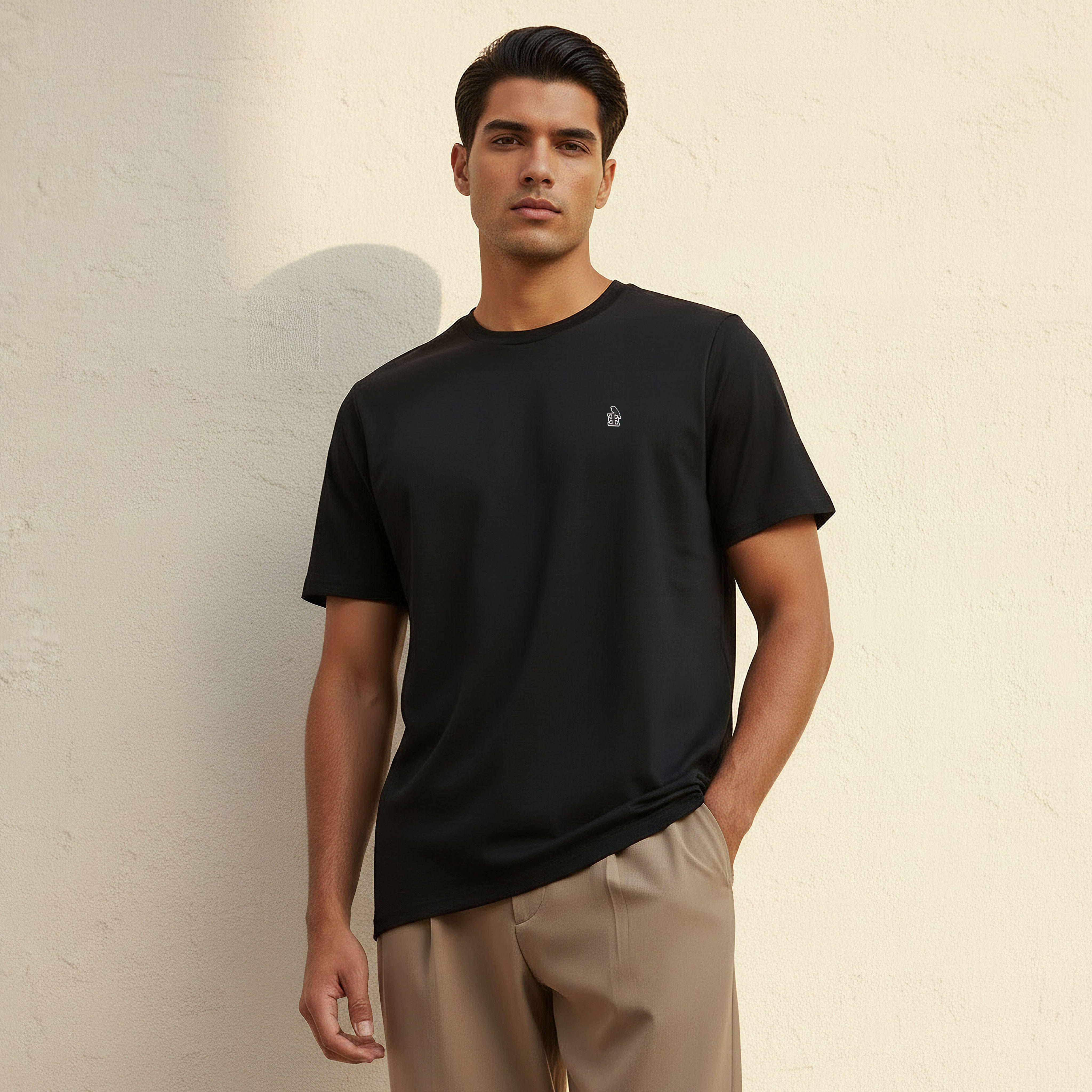 Emperor Men Regular Fit Crew Neck Short Sleeve T-shirt-men-clothing-tshirtsandpolos-tshirts-image-1