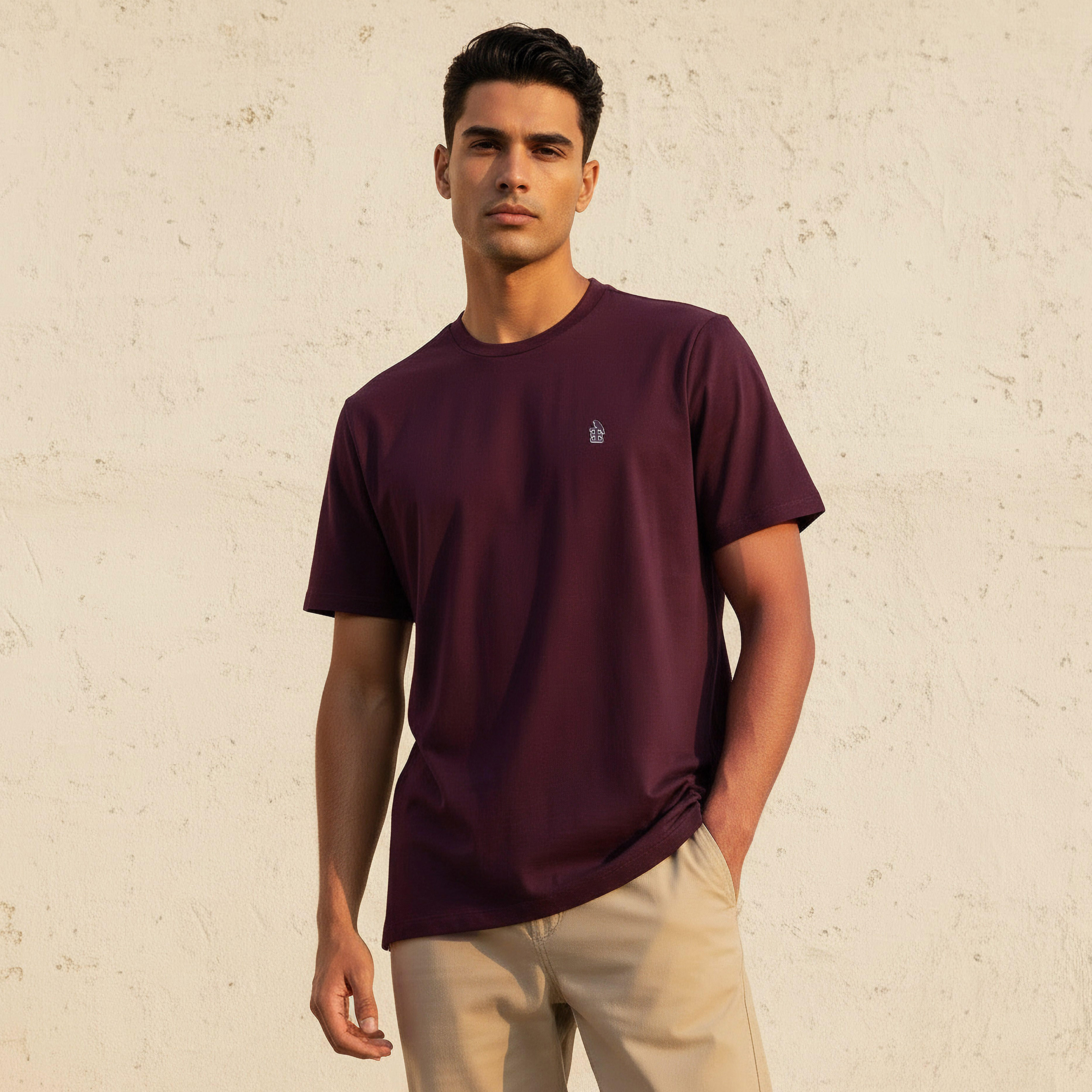Emperor Men Regular Fit Crew Neck Short Sleeve T-shirt-men-clothing-tshirtsandpolos-tshirts-image-1