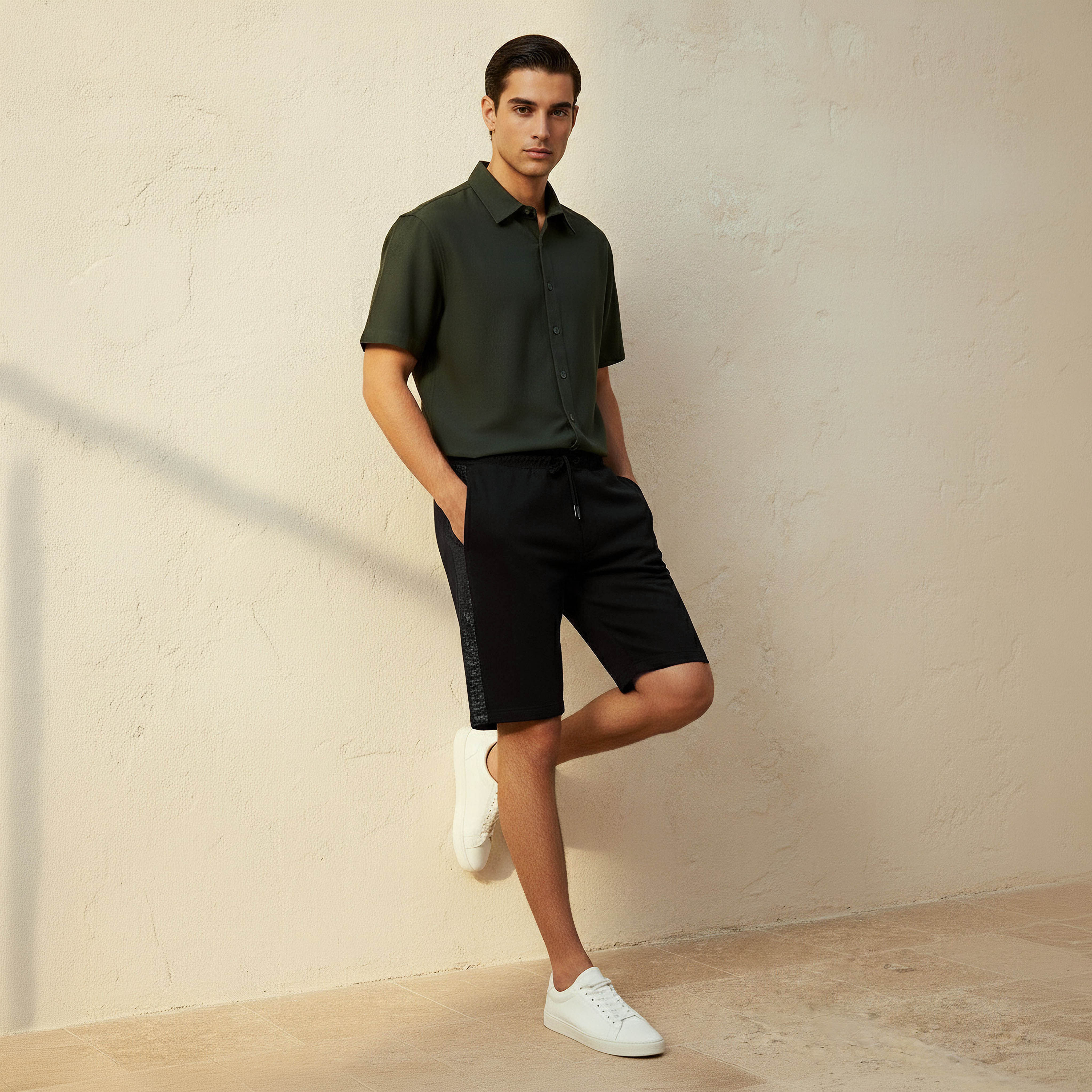 Emperor Men Regular Fit Shorts-men-clothing-bottoms-shorts-image-3